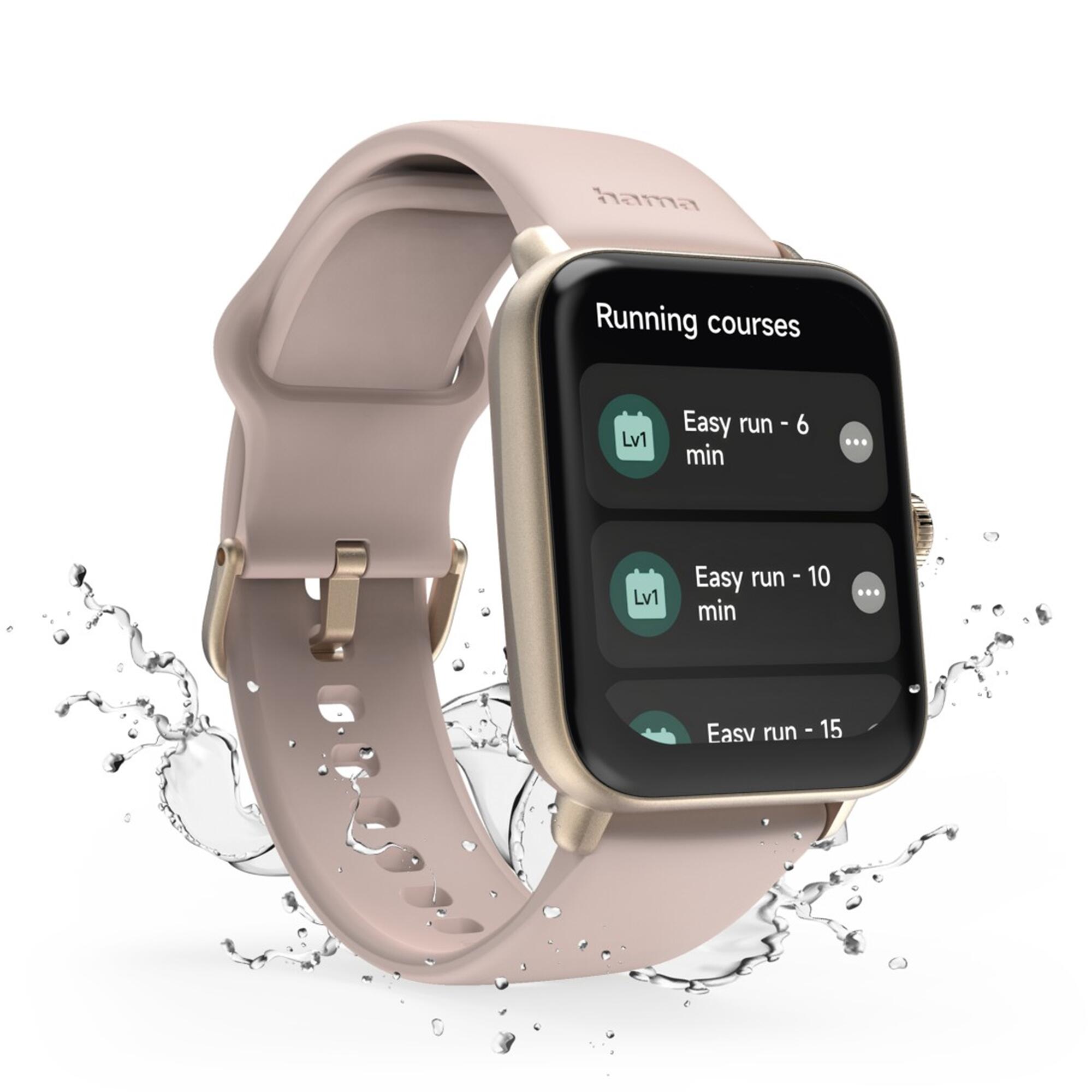 HAMA Smartwatch 6010 Refurbished, GPS, 44mm, Rosa 5/7