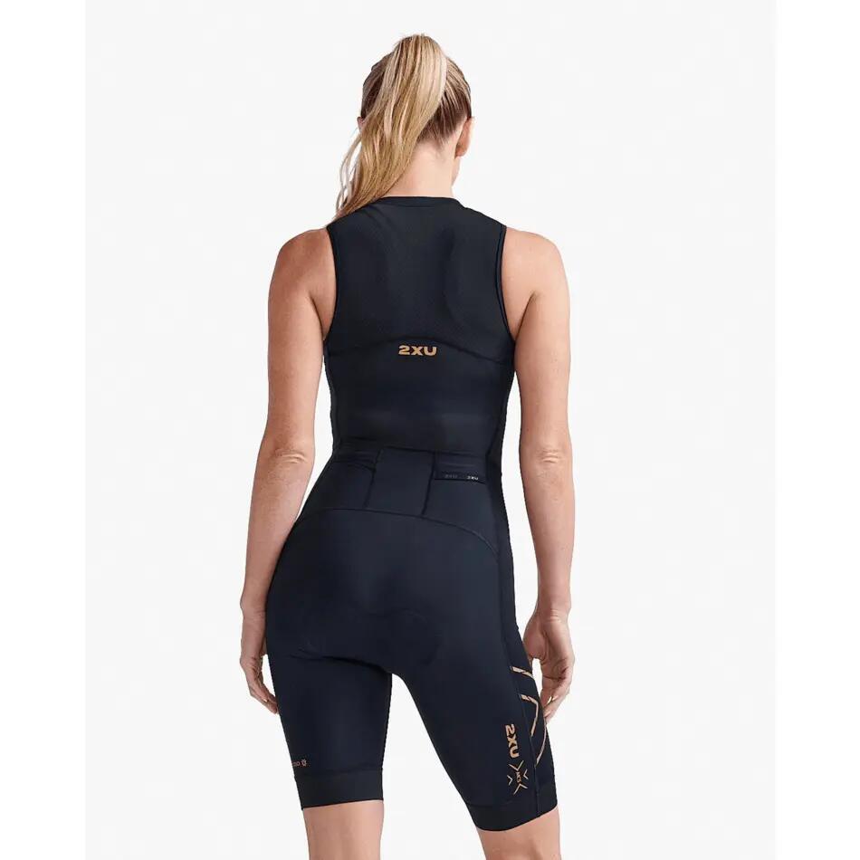 Tuta trifunzionale con chiusura frontale donna 2XU Light Speed 2/5