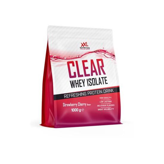 Clear Whey Isolate - 84% Eiwit, Proteïne Limonade - Aardbei / Kers - 1000 gram