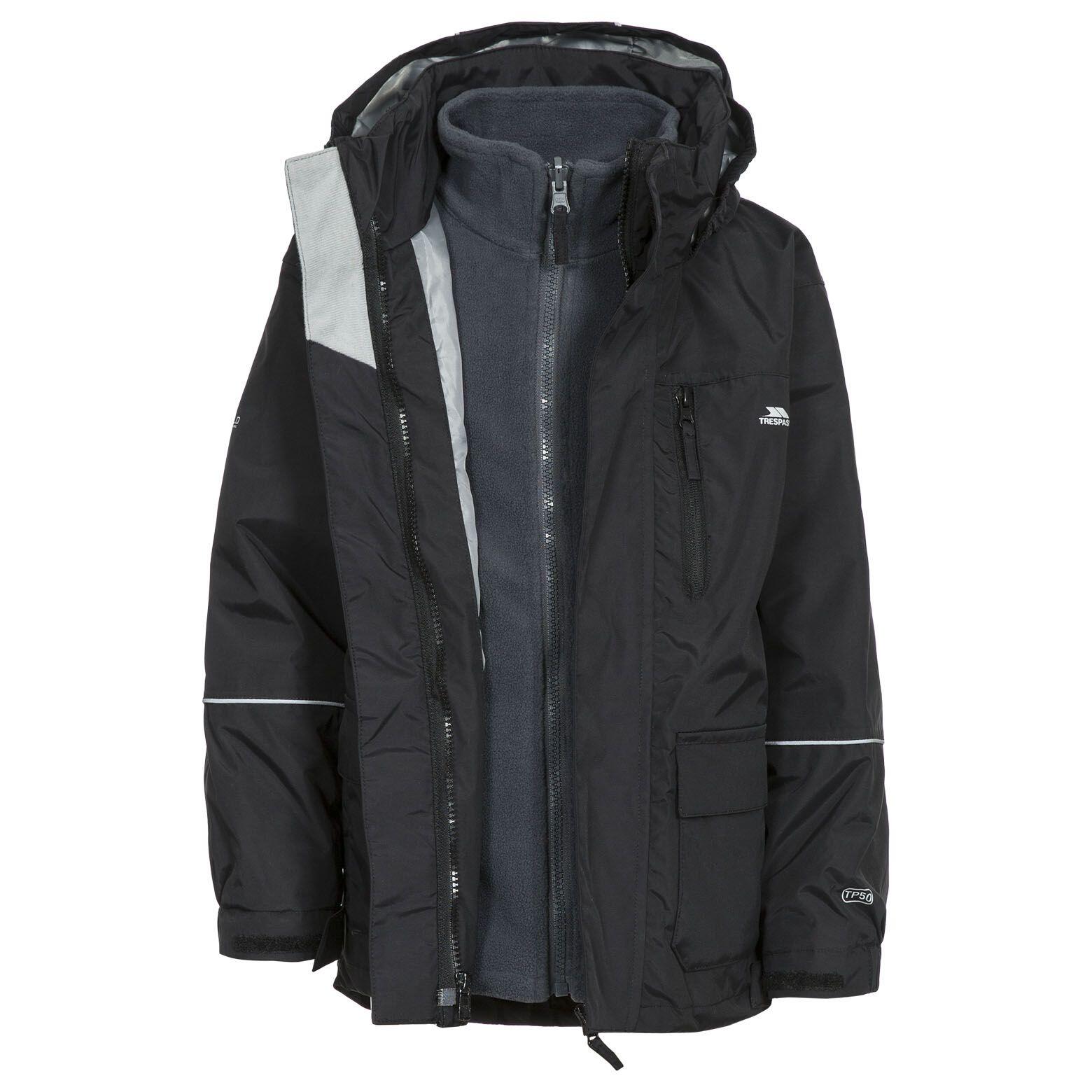 PRIME Multifunctional Waterproof Jacket Unisex (Black)