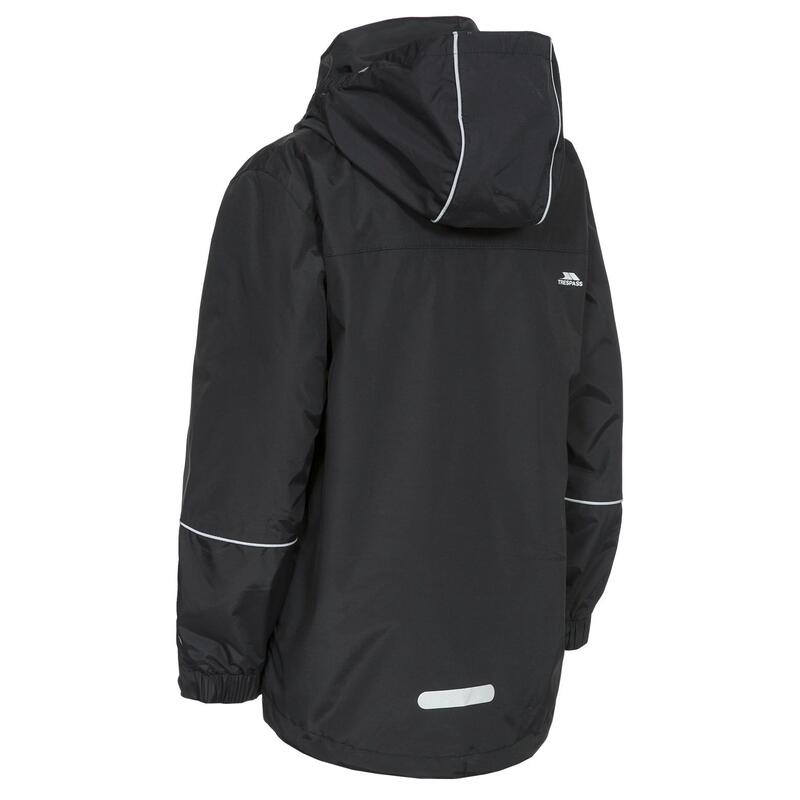 Veste imperméable multifonction PRIME Unisexe (Noir)