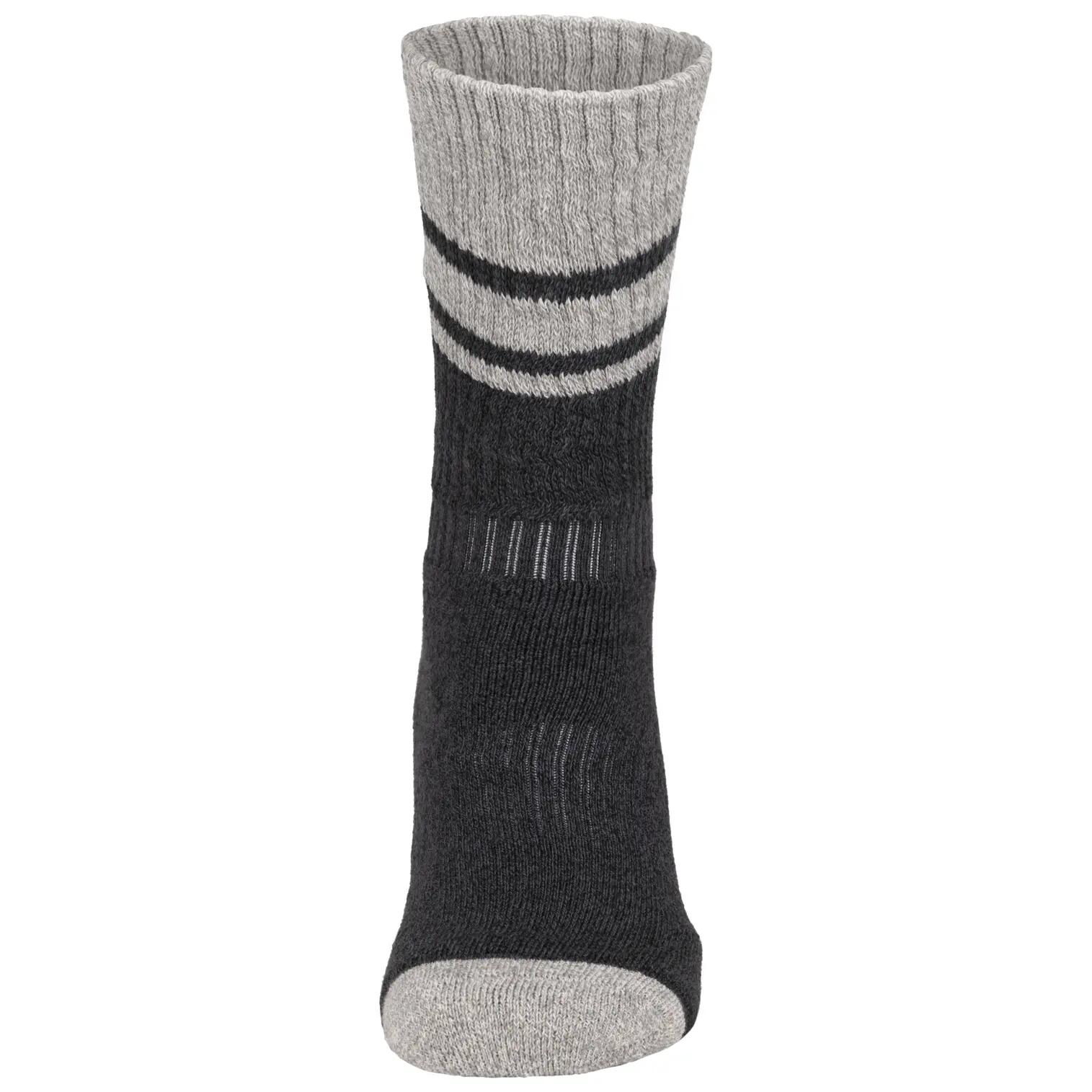 Trespass Hitched - Chaussettes Homme Noir/gris Chiné 2/4