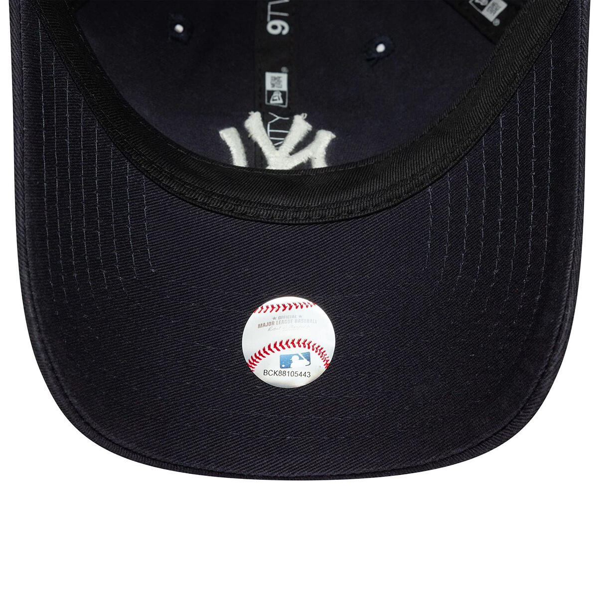 New York Yankees Basecap für Frauen New Era 9Twenty Washed Script 6/6