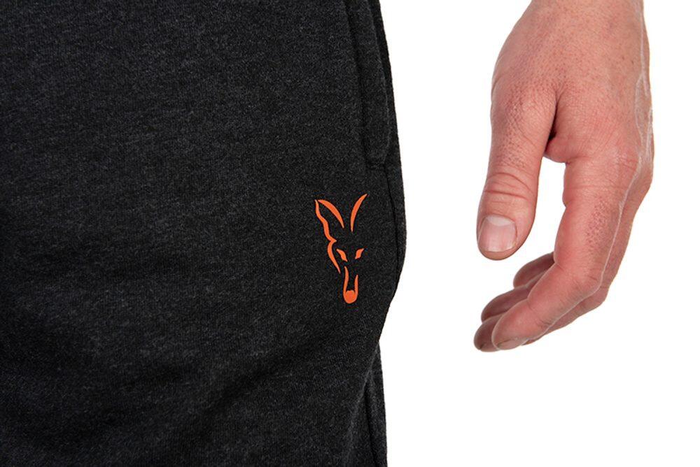 Fox Collection Lightweight Jogger Short Black & Orange Small 5/6