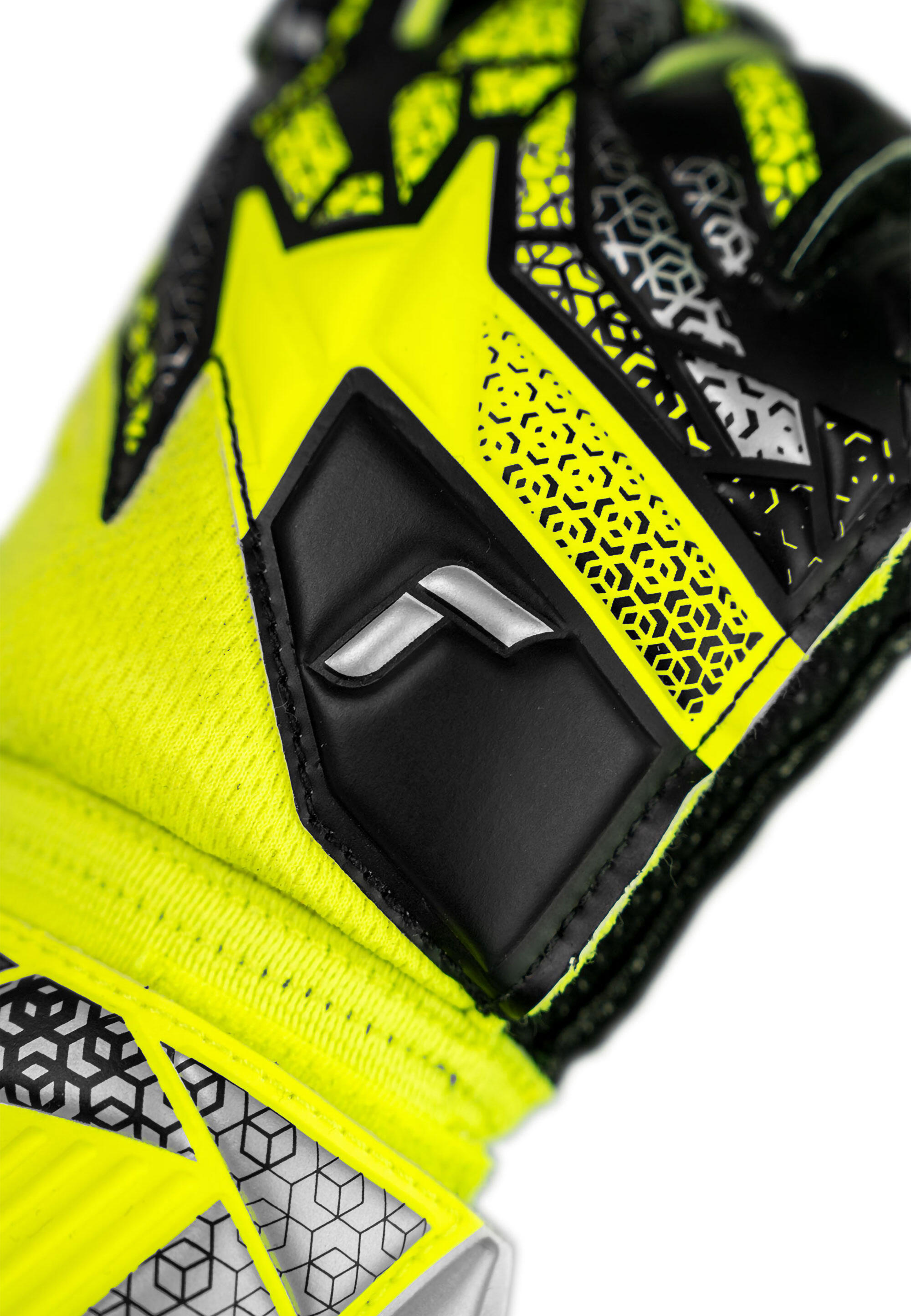 Luvas de guarda-redes Reusch Attrakt Silver Junior - látex, punho elástico 7/7