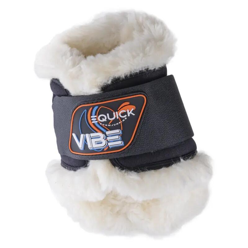 Open achterbeenlaarzen voor paarden eQuick Vibe Fluffy 3/4