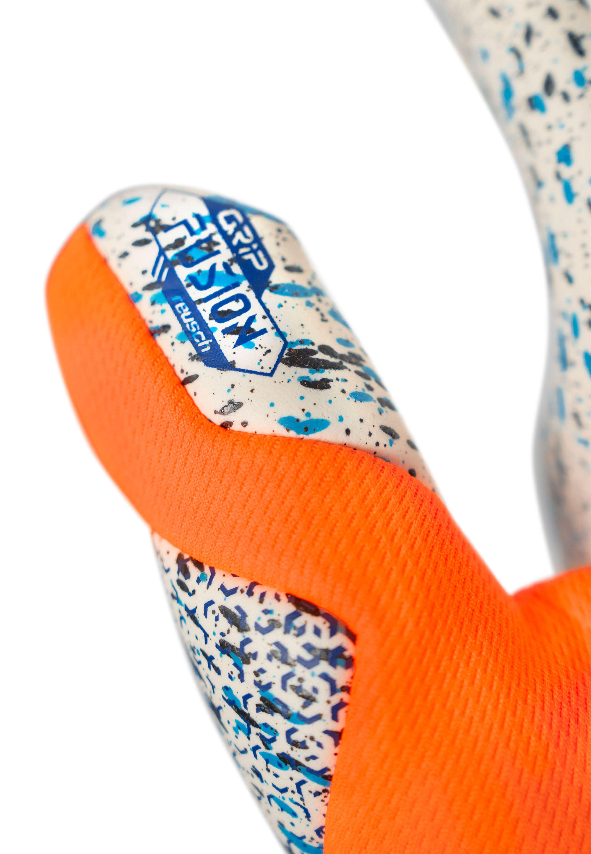 Rękawice bramkarskie Reusch Attrakt Fusion shocking orange/energize blue 7/7