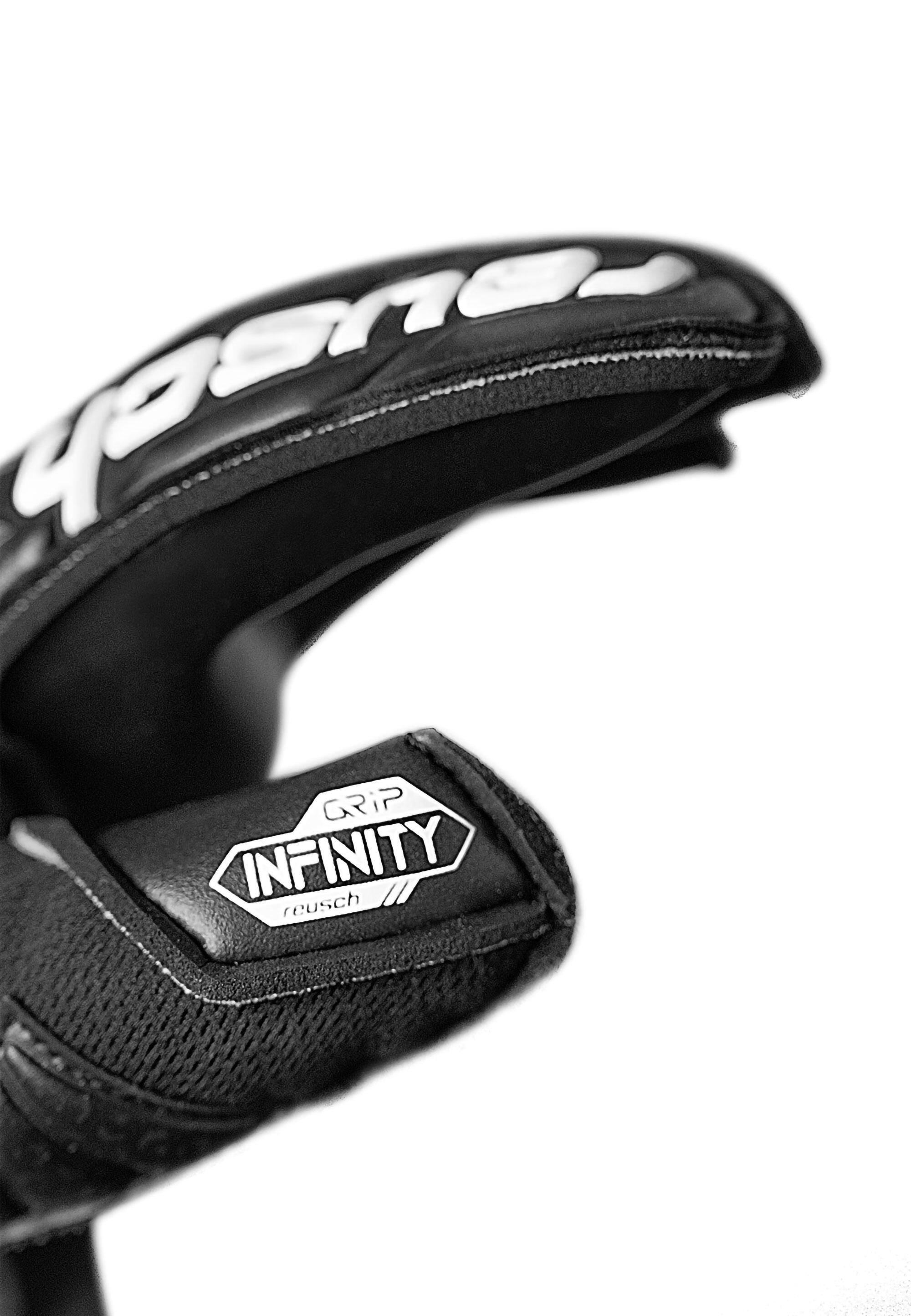 Rękawice bramkarskie Reusch Attrakt Infinity Resistor black 6/7