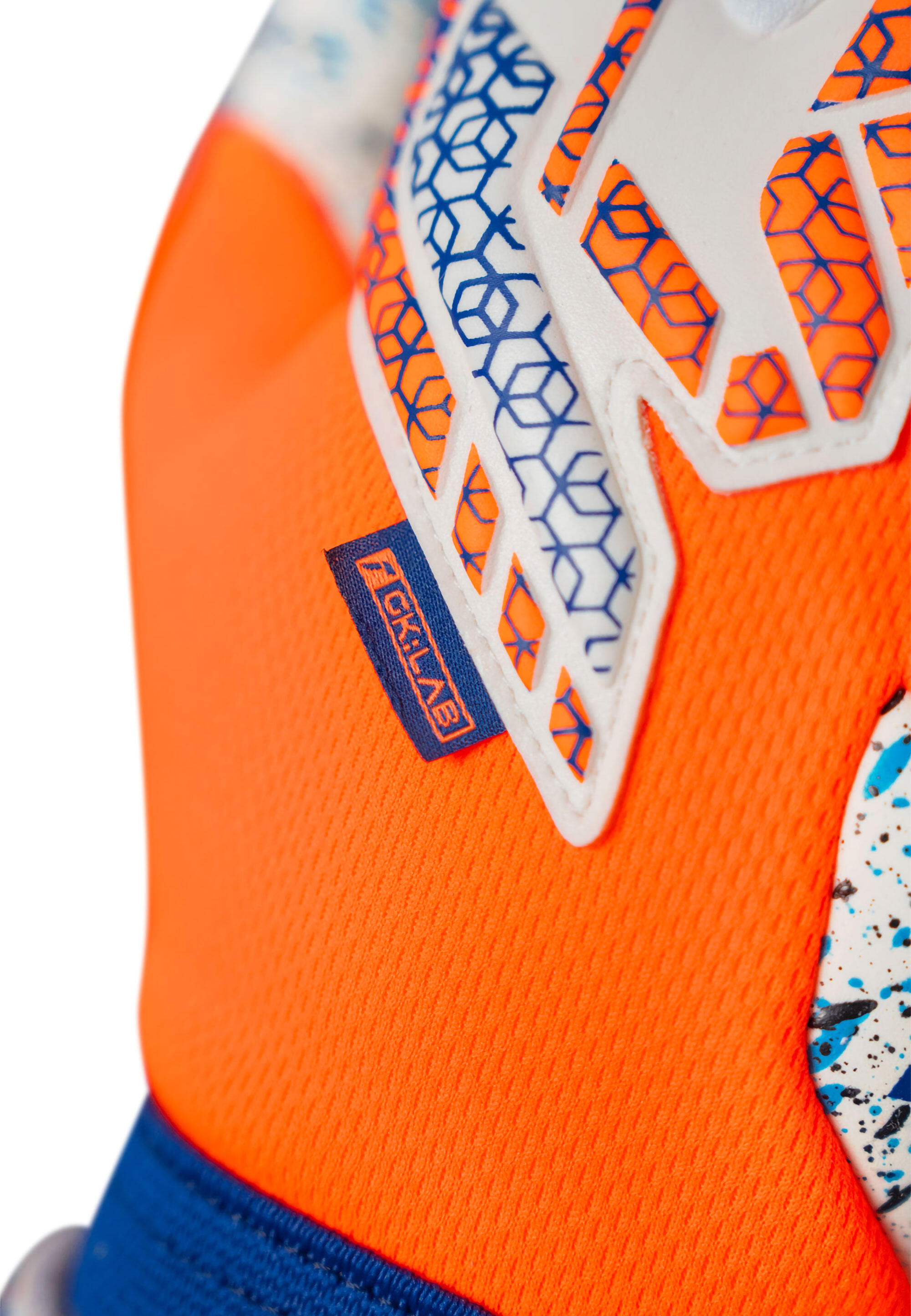 Rękawice bramkarskie Reusch Attrakt Fusion shocking orange/energize blue 6/7