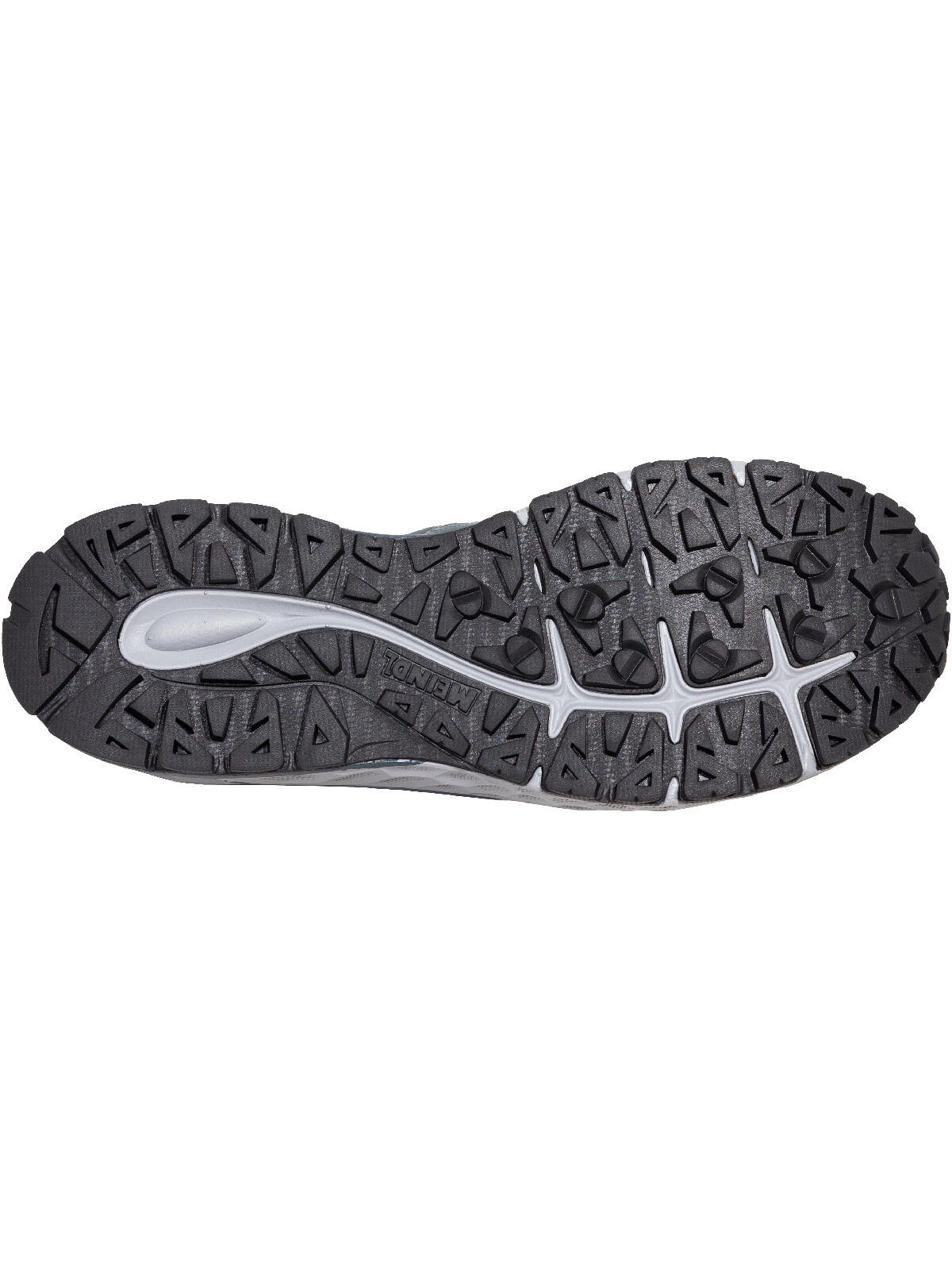 Brindisi Wandelsandaal Heren leren lage wandelschoenen graphit 6/7