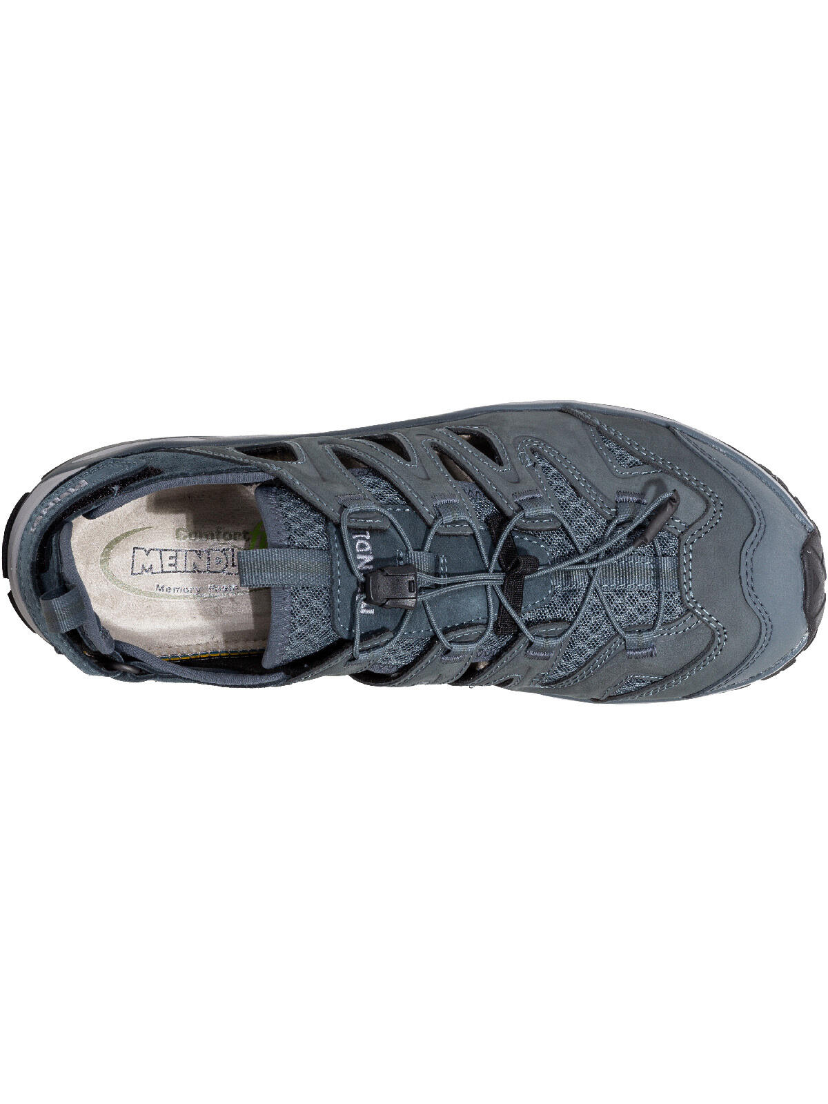 Brindisi Wandelsandaal Heren leren lage wandelschoenen graphit 5/7