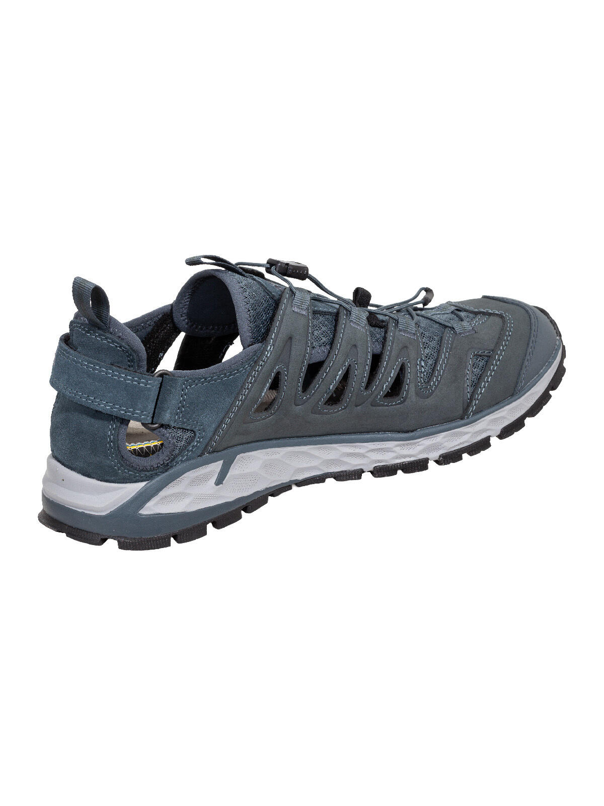 Brindisi Wandelsandaal Heren leren lage wandelschoenen graphit 4/7