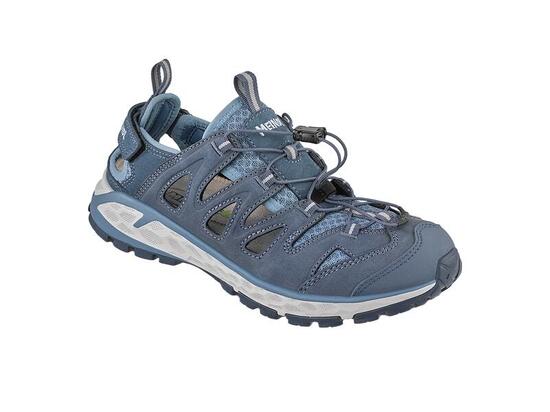 Brindisi Lady Wandelsandaal Dames leren lage wandelschoenen jeans/hellblau