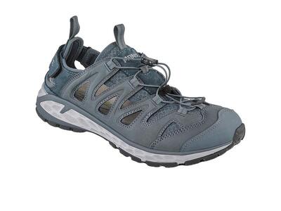 Brindisi wandelsandaal heren leren lage wandelschoenen graphit