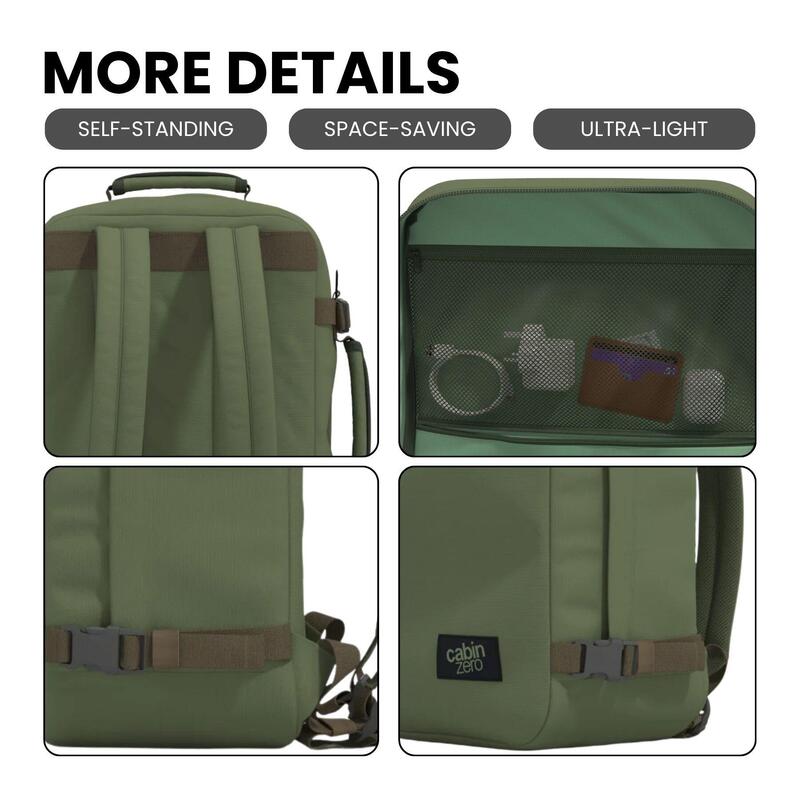 Rucsac CABINZERO Classic 28L, Kaki, Unisex