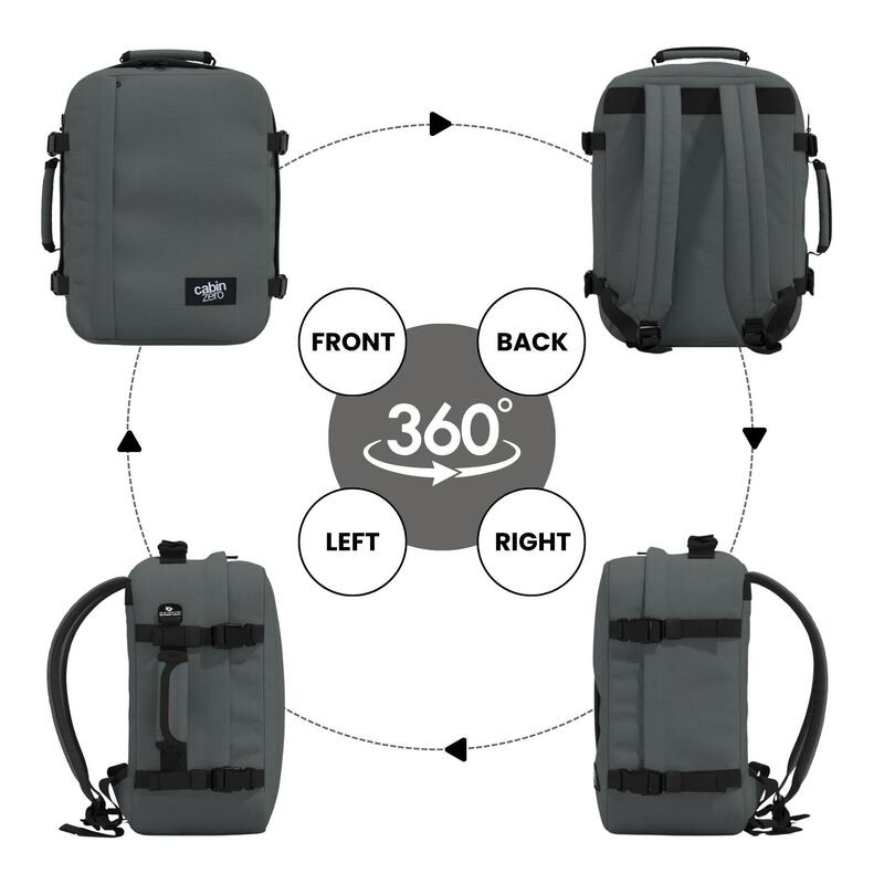 Rucsac CABINZERO Classic 28L, Gri, Unisex