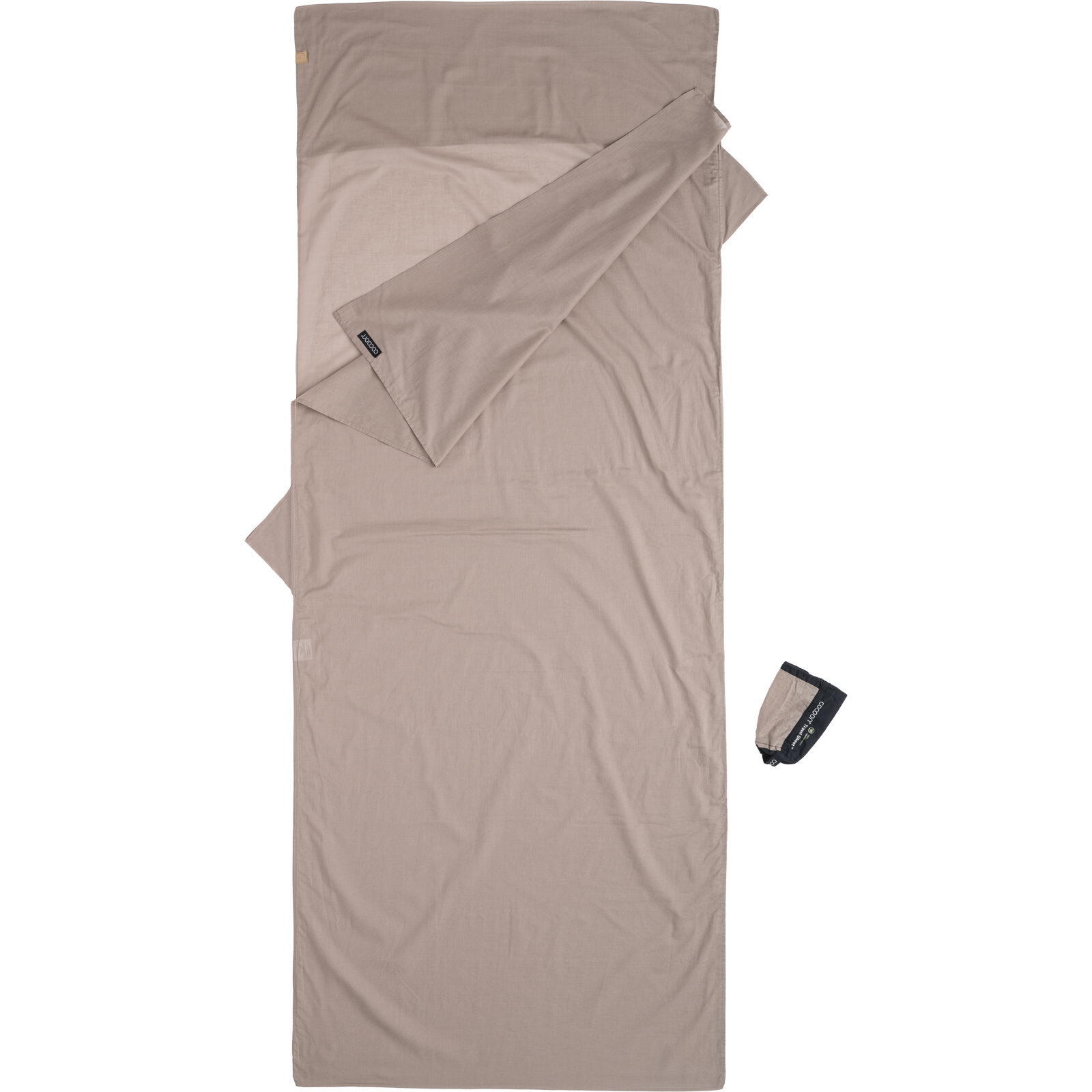 Hütten-Schlafsack Egyptian Cotton TravelSheet khaki 2/7