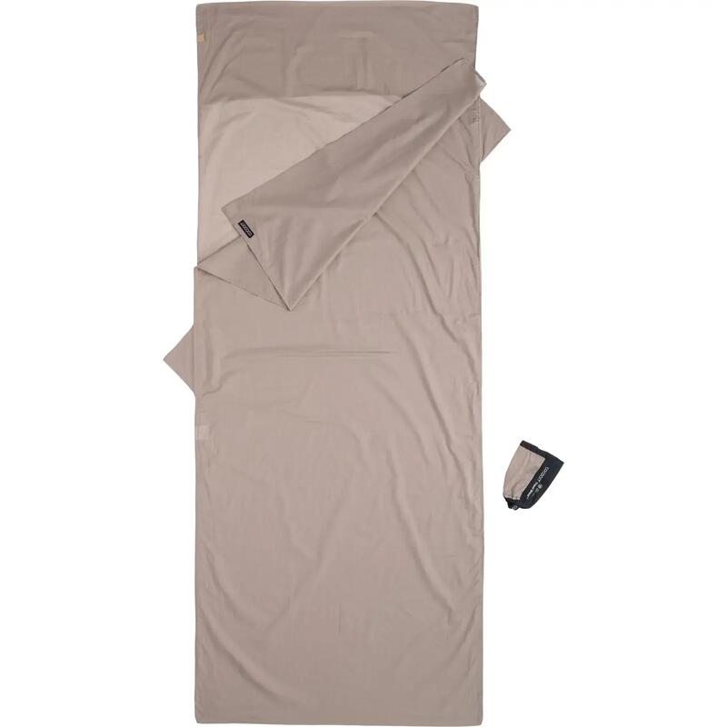 Wkładka do śpiwora Cocoon TravelSheet - Egyptian Cotton - khaki