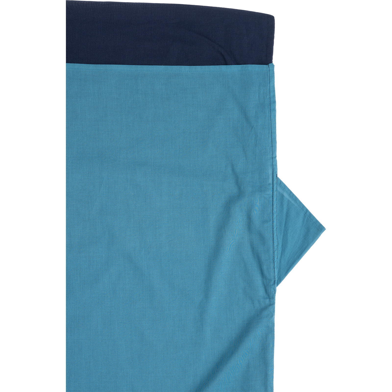 Hütten-Schlafsack Egyptian Cotton TravelSheet tuareg-laguna blue 5/7