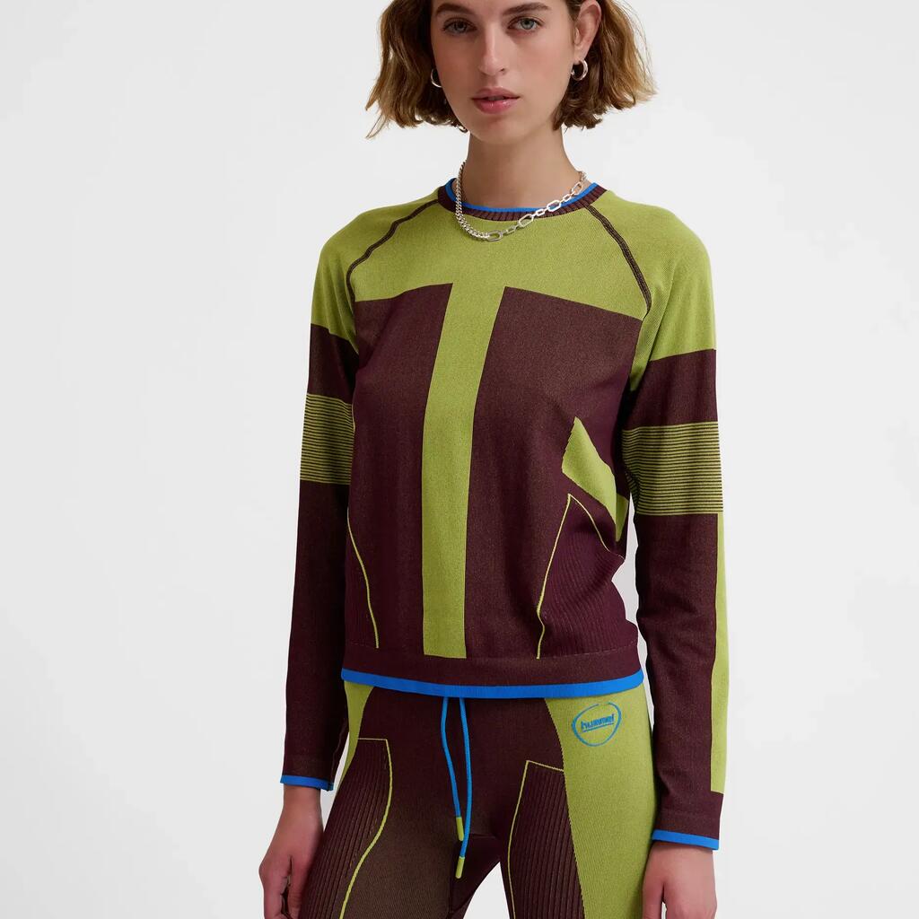 Women's seamless long-sleeve T-shirt Hummel