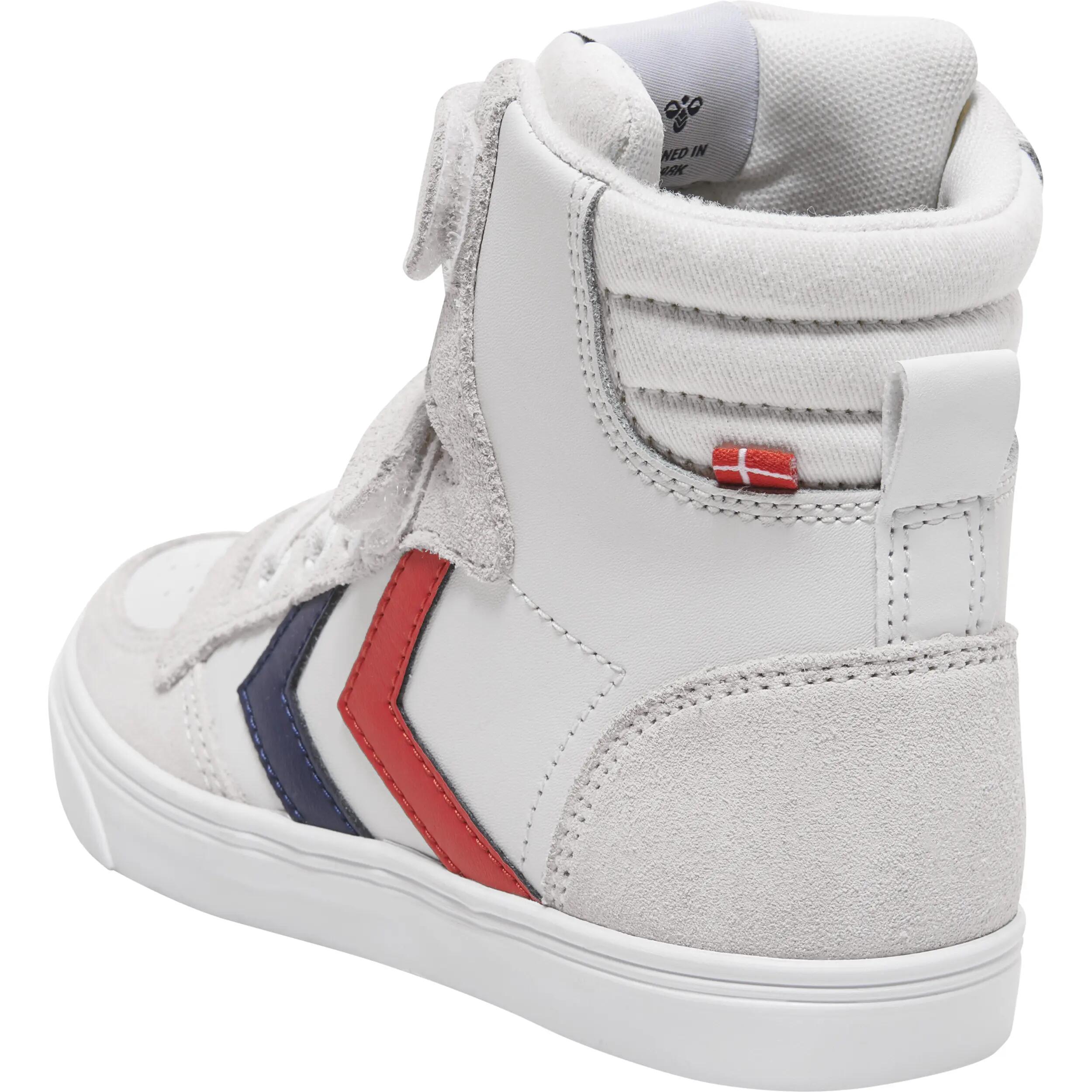 Scarpe da ginnastica bambino Hummel Slimmer Stadil Leather High 2/8