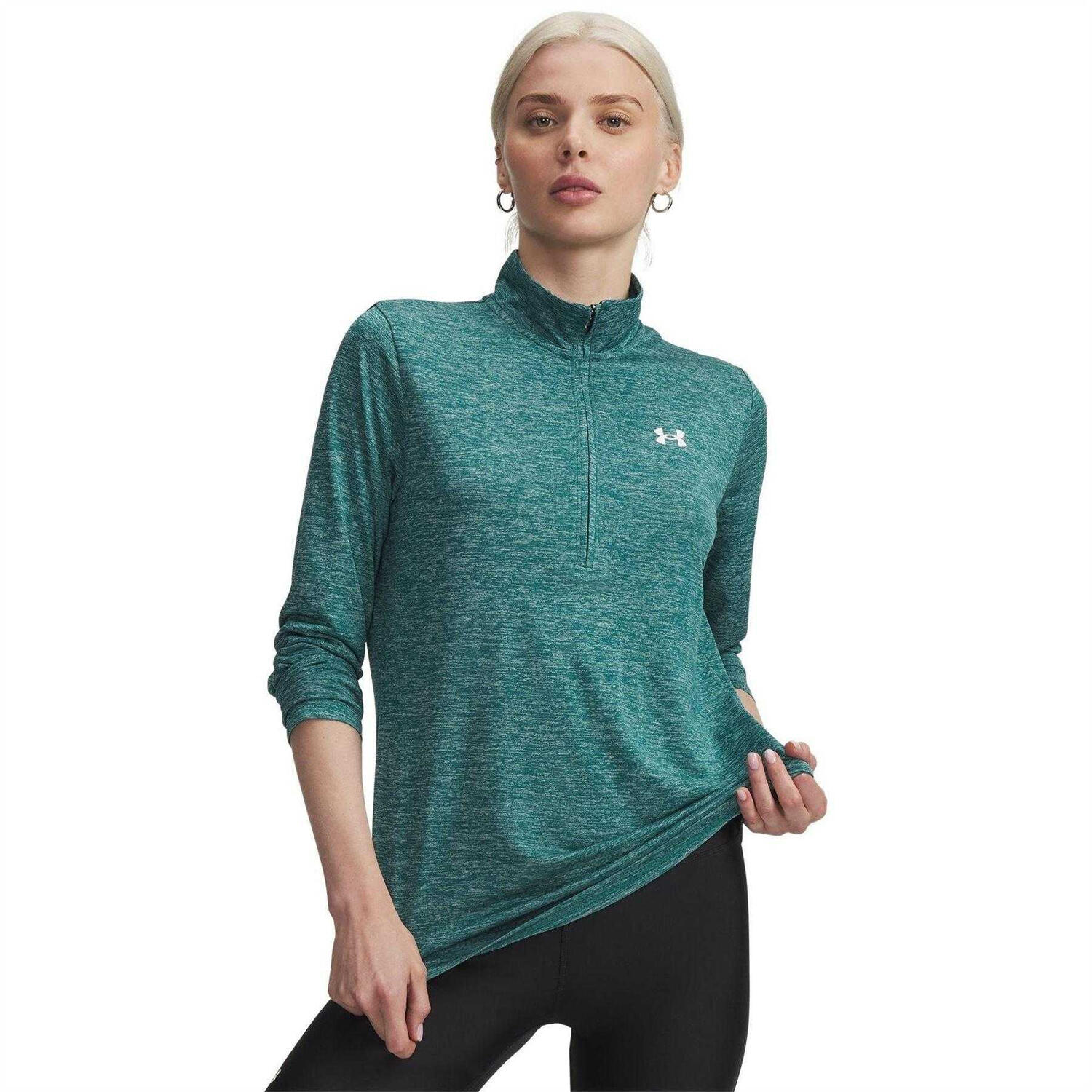 Under Armour Womens/Ladies Tech Textured Half Zip Top