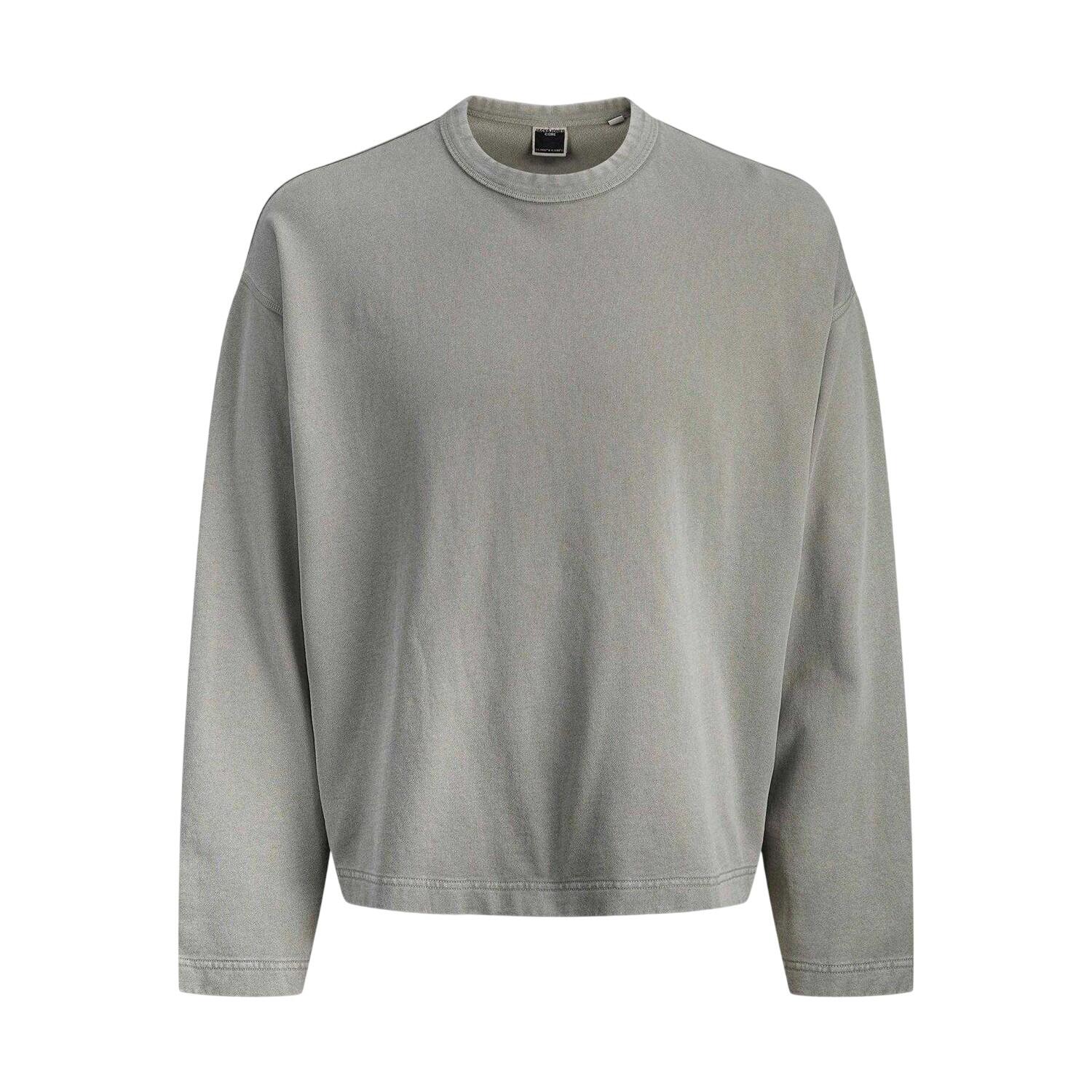 Jack And Jones Mens Athletic Club Ribbed Back Print Sweatshirt
