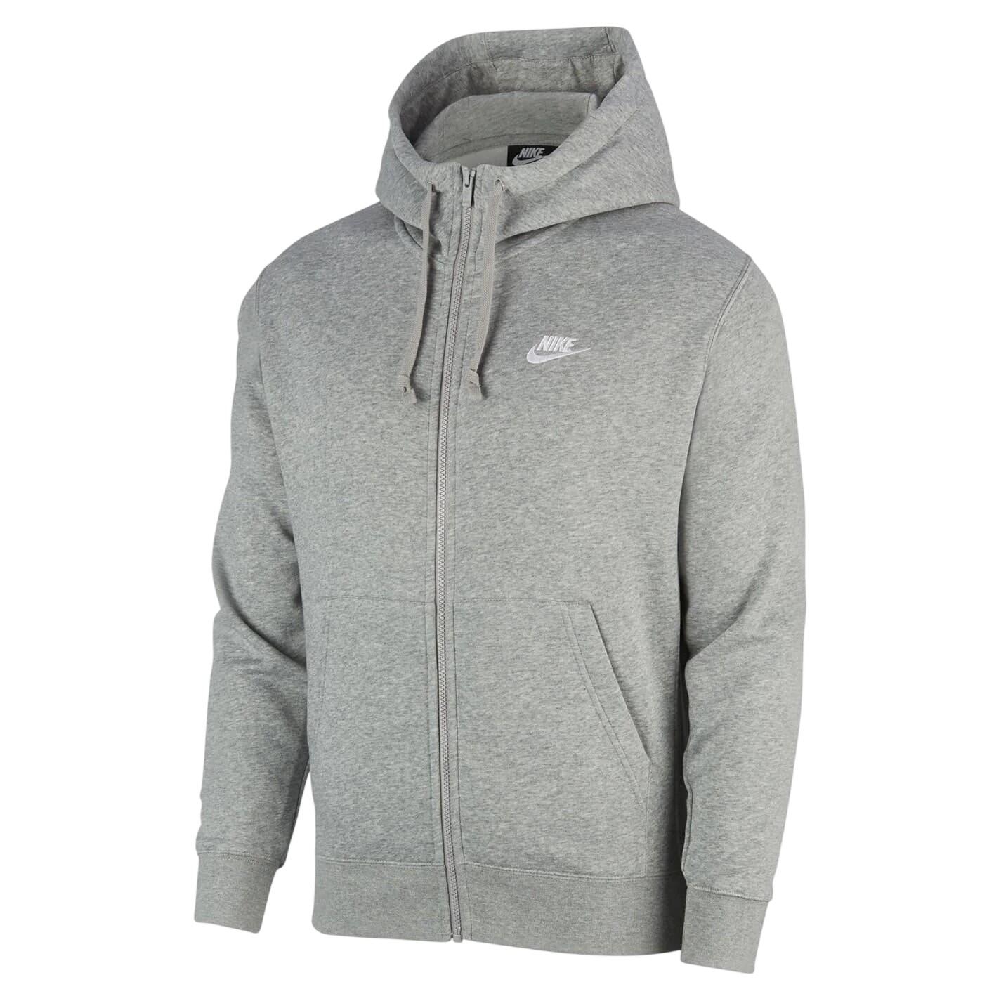 Nike Mens Sportswear Club Full Zip Hoodie