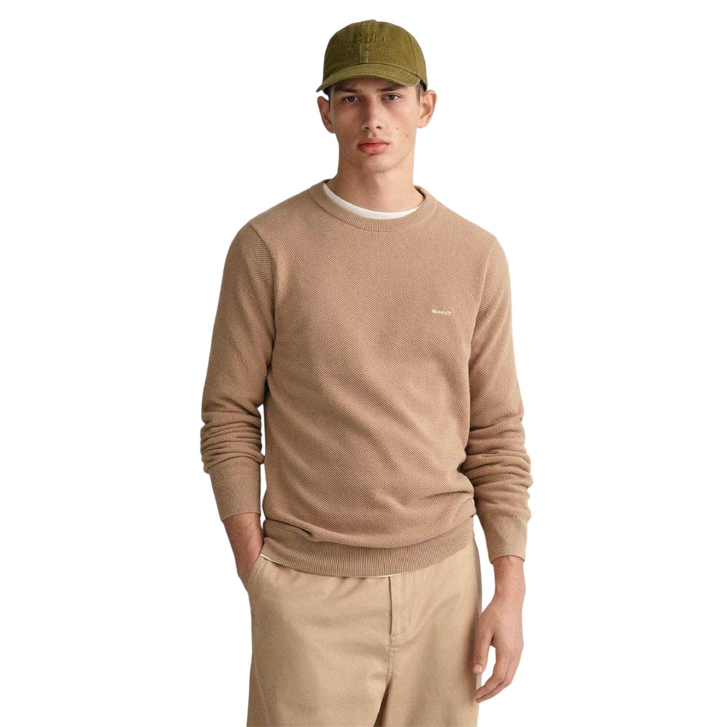 Gant Mens Cotton Pique Pullover