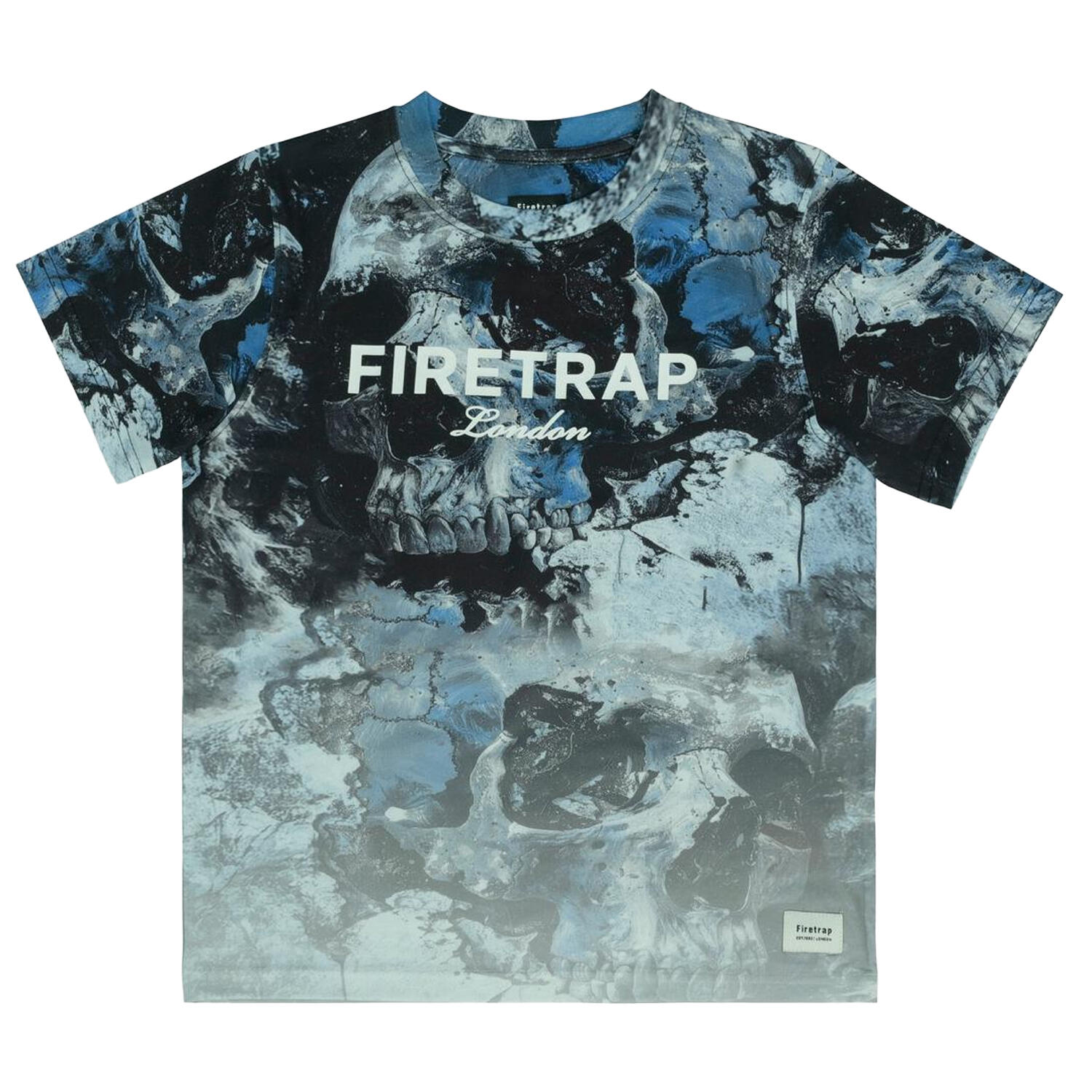 Firetrap Boys Sub All-Over Print T-Shirt