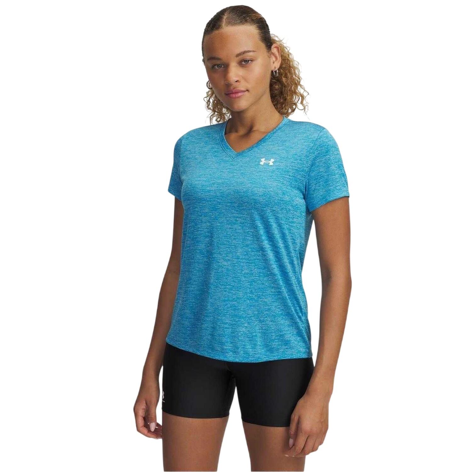 Under Armour Womens/Ladies Twist V Neck Loose Fit T-Shirt