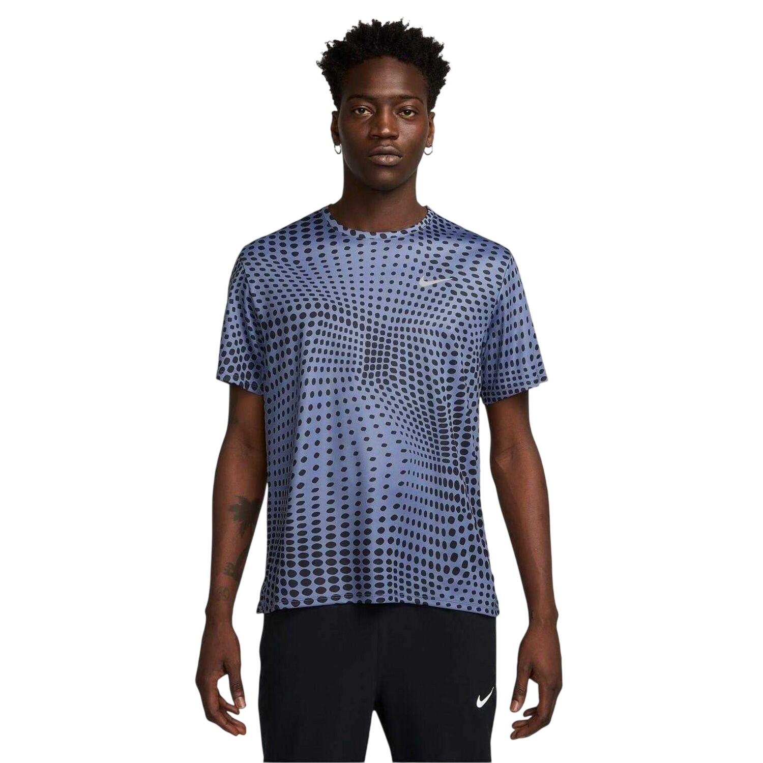 Nike Mens Miler Dri-FIT Crew Neck T-Shirt