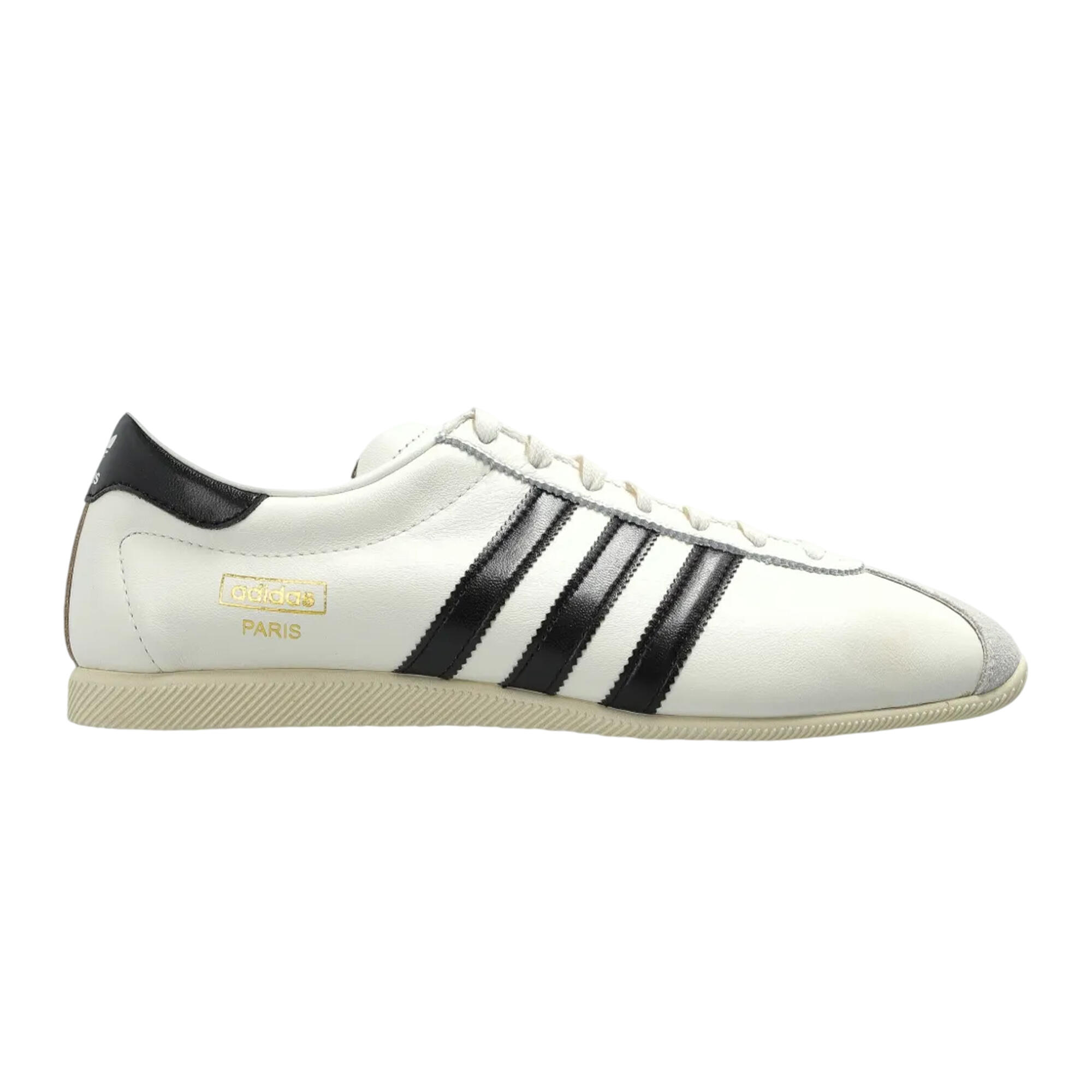 Adidas Womens/Ladies Paris 3 Stripes Leather Trainers