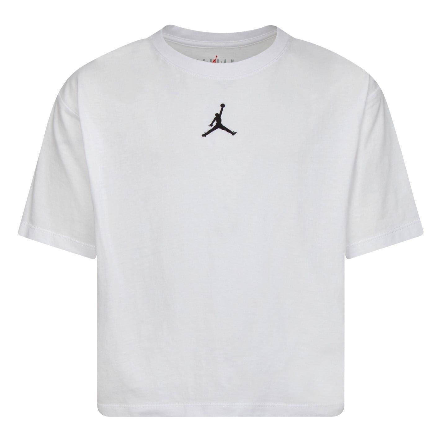 Nike Girls Air Jordan Jumpman Crop T-Shirt