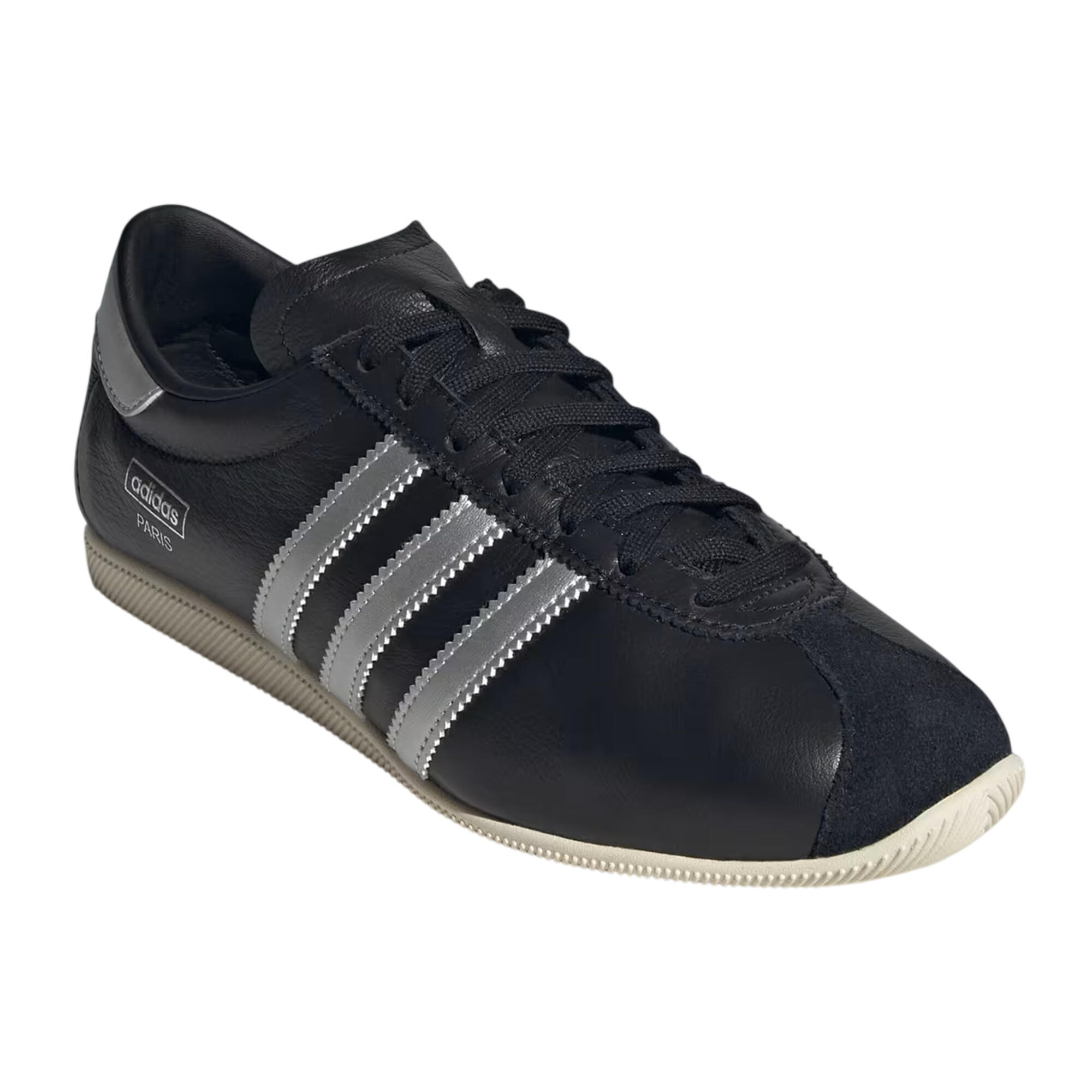 Adidas Womens/Ladies Paris 3 Stripes Leather Trainers
