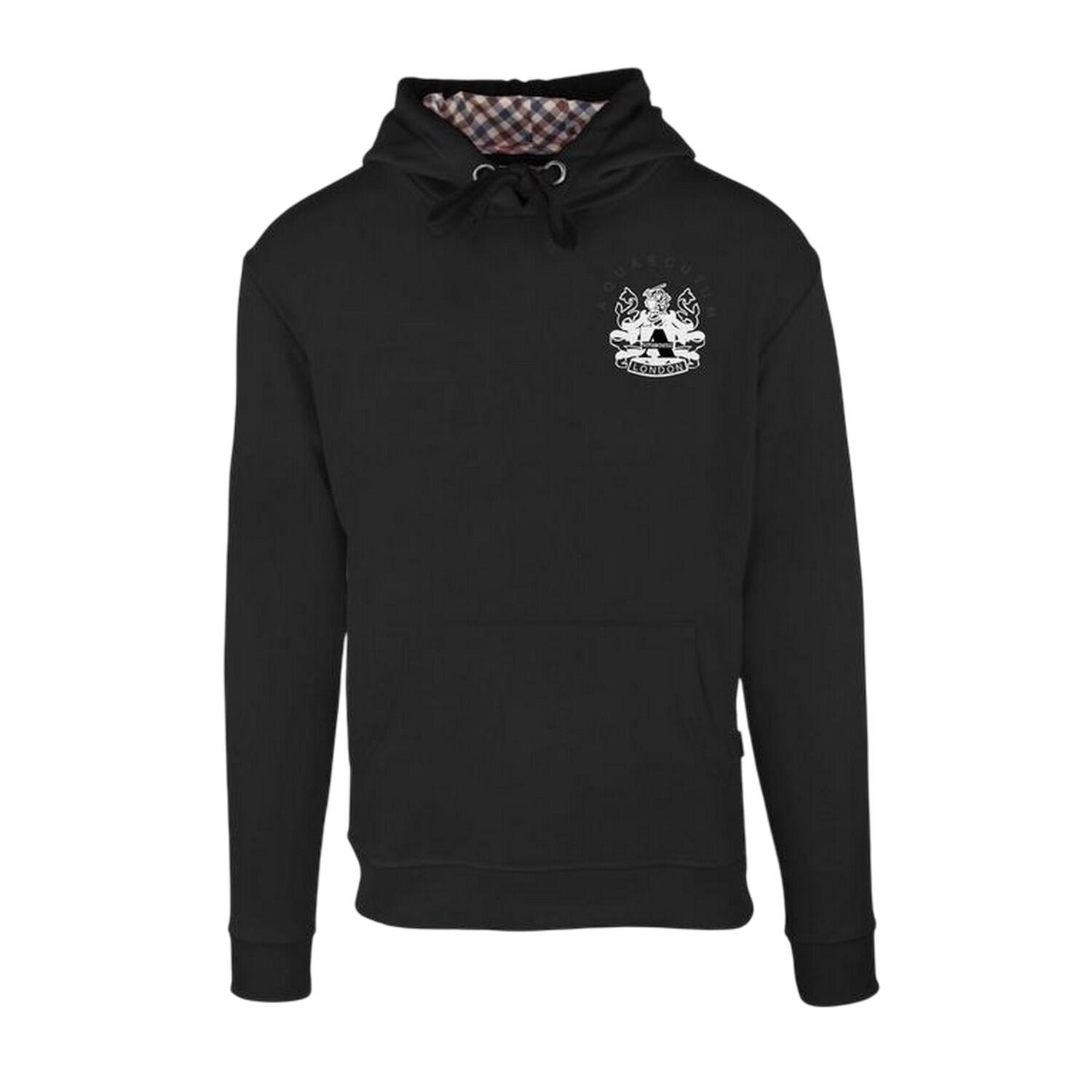 Aquascutum Mens Emblem Hoodie