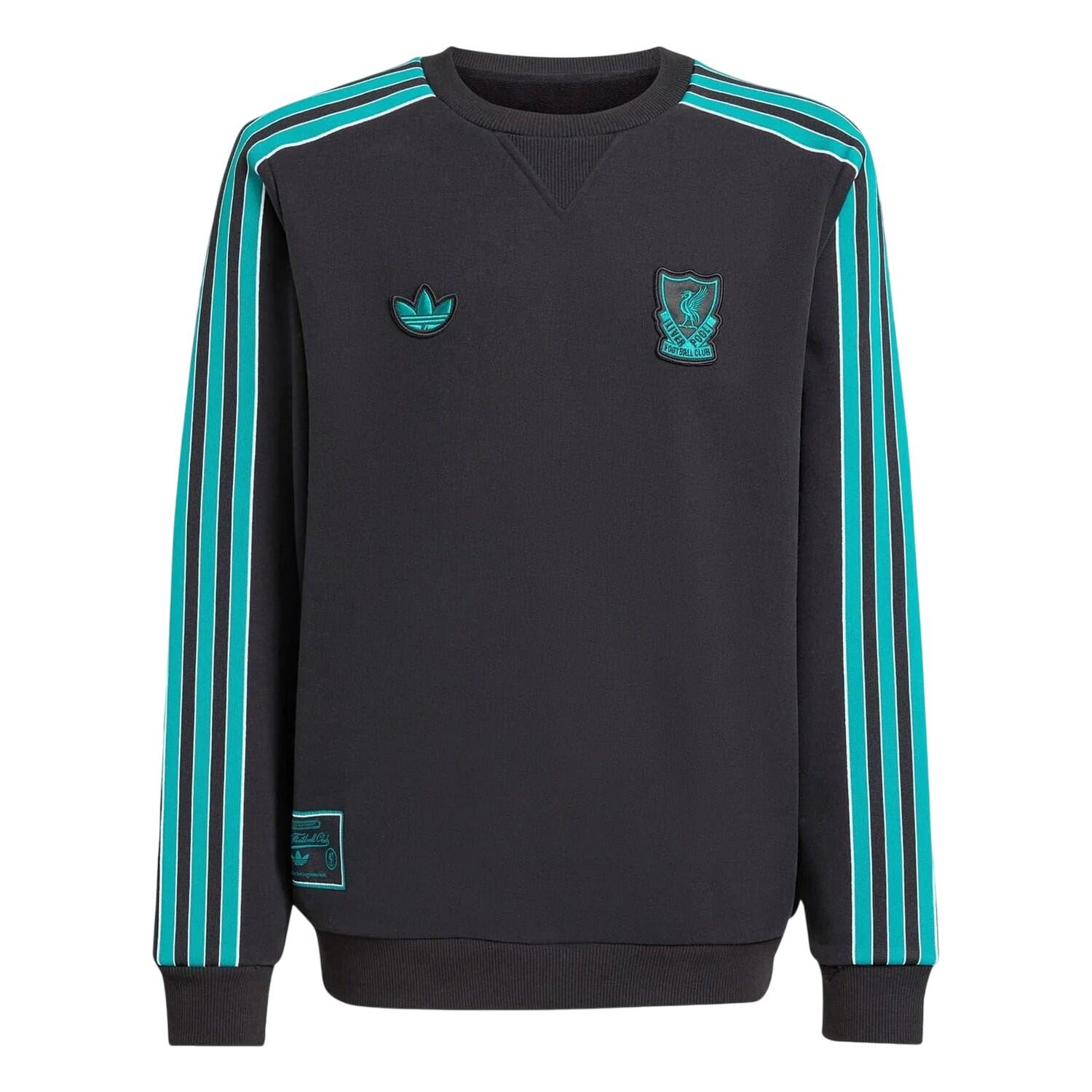 Adidas Childrens/Kids Terrace Icons Liverpool FC Cotton Blend Sweatshirt