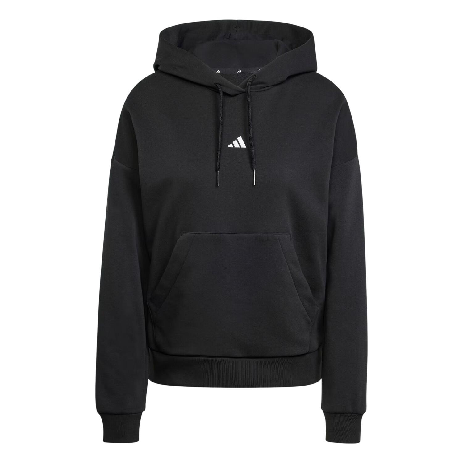 Adidas Womens/Ladies Fleece Drawstring Hoodie