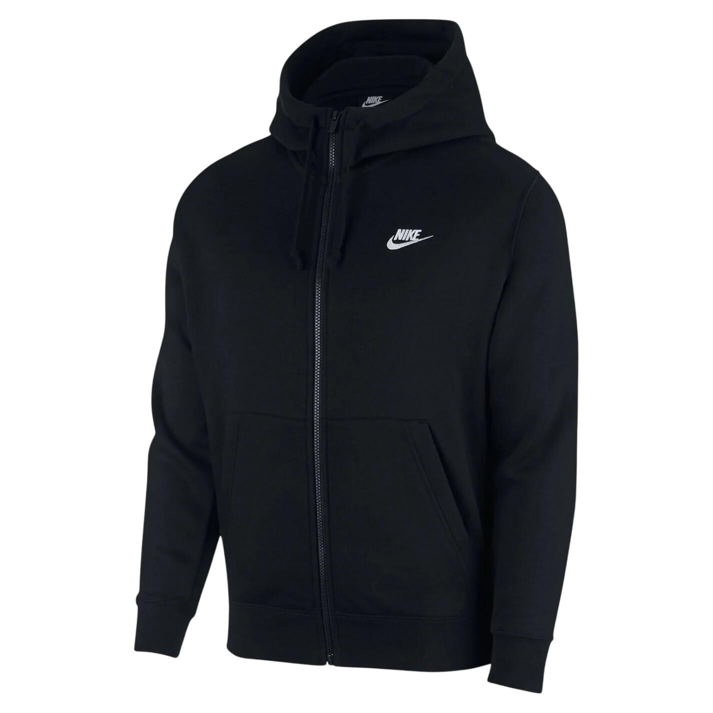 Nike Mens Sportswear Club Full Zip Hoodie