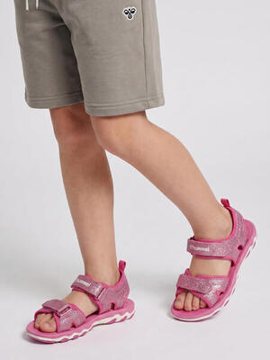 Klittenbandsluiting sandaal sandal glitter meisjes