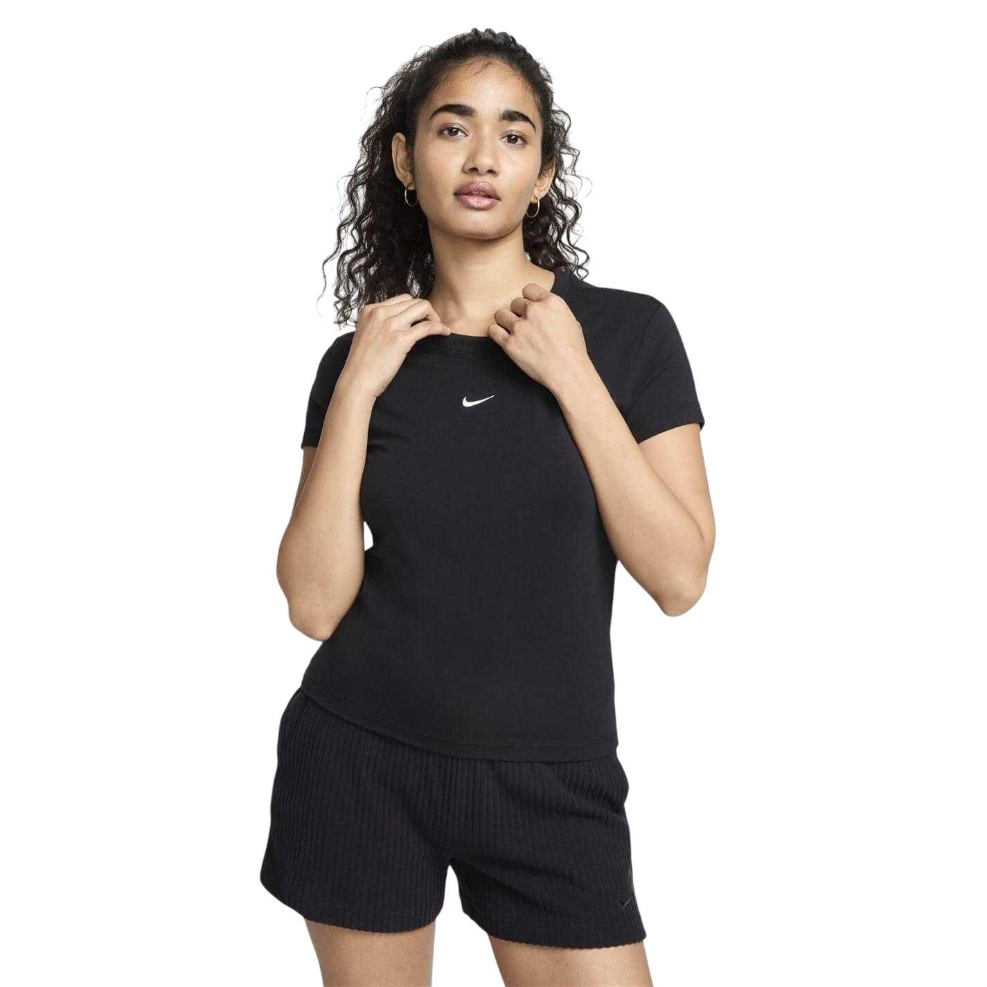 Nike Womens/Ladies Chill Swoosh Knitted Slim T-Shirt