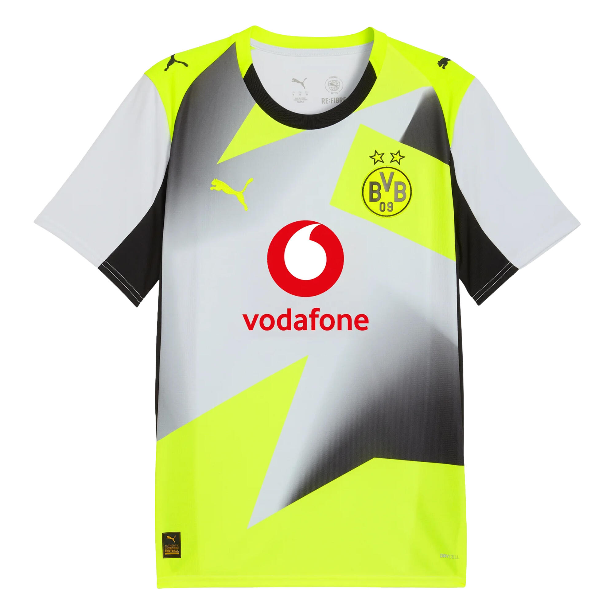 Puma Childrens/Kids 2025/2026 Borussia Dortmund Away Shirt