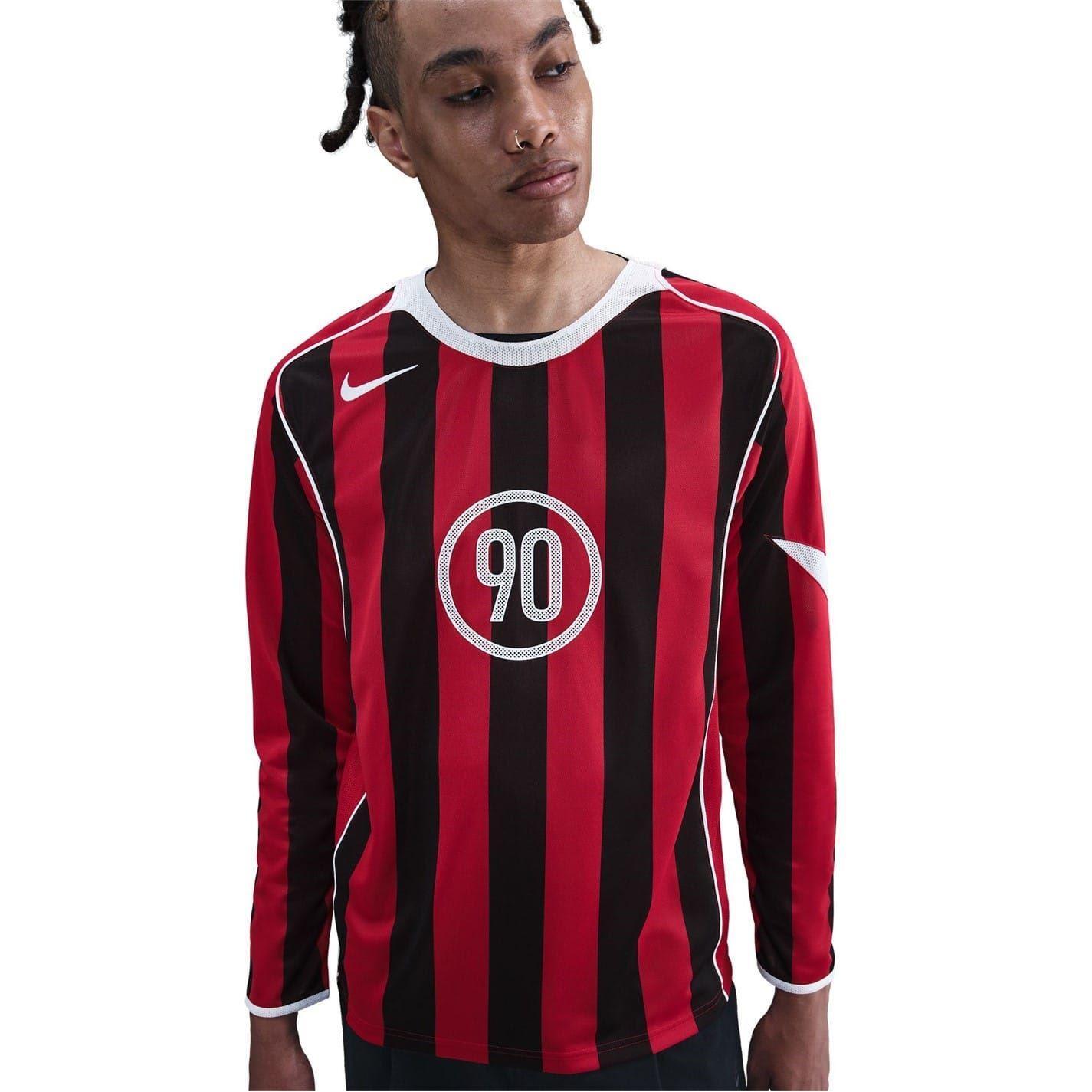 Nike Mens T90 Striped Football Jersey