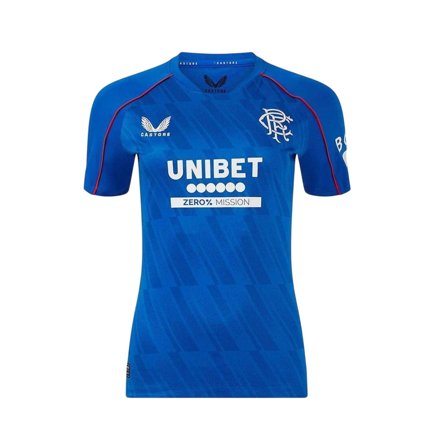 Castore Womens/Ladies 2024 2025 Rangers FC Football Shirt