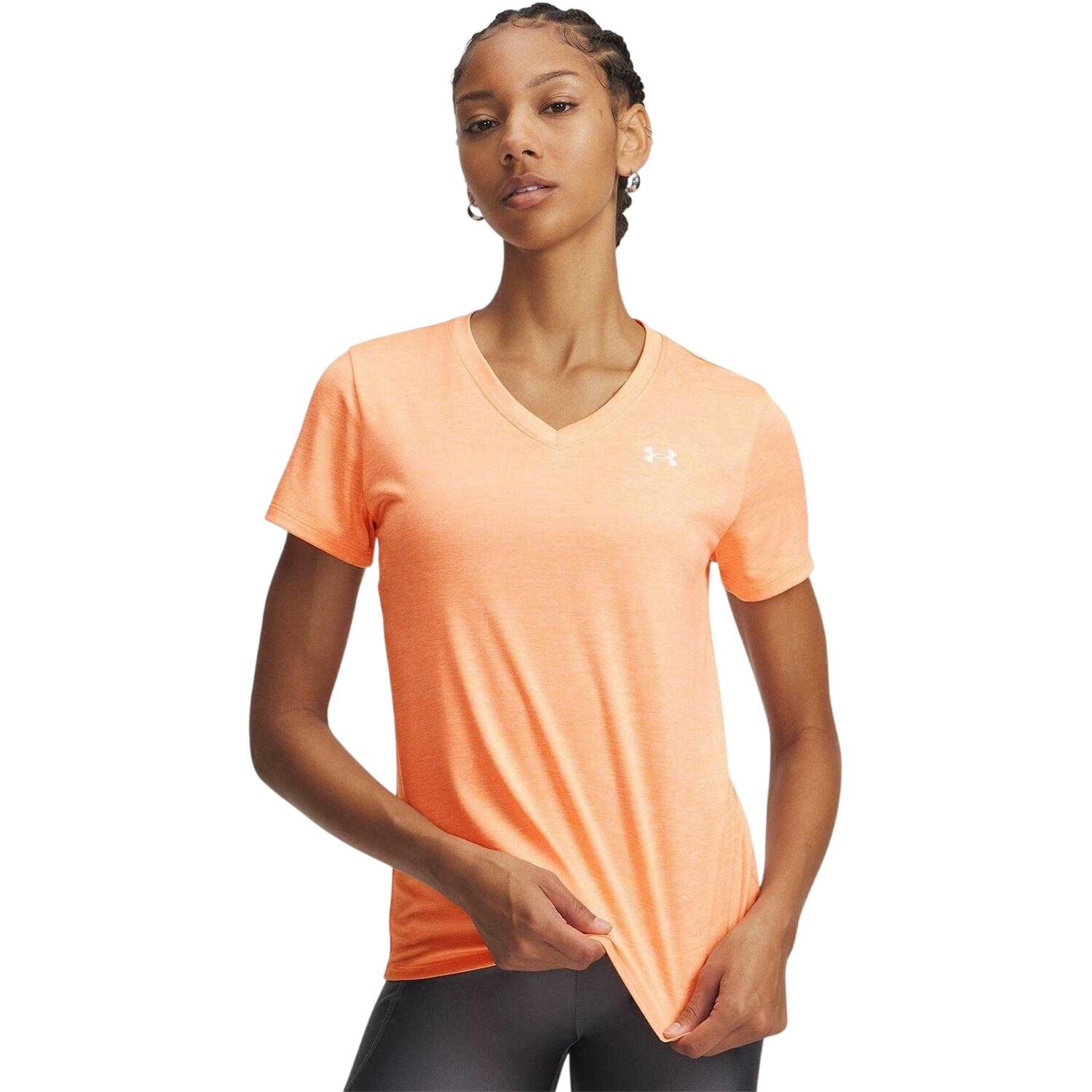 Under Armour Womens/Ladies Twist V Neck Loose Fit T-Shirt