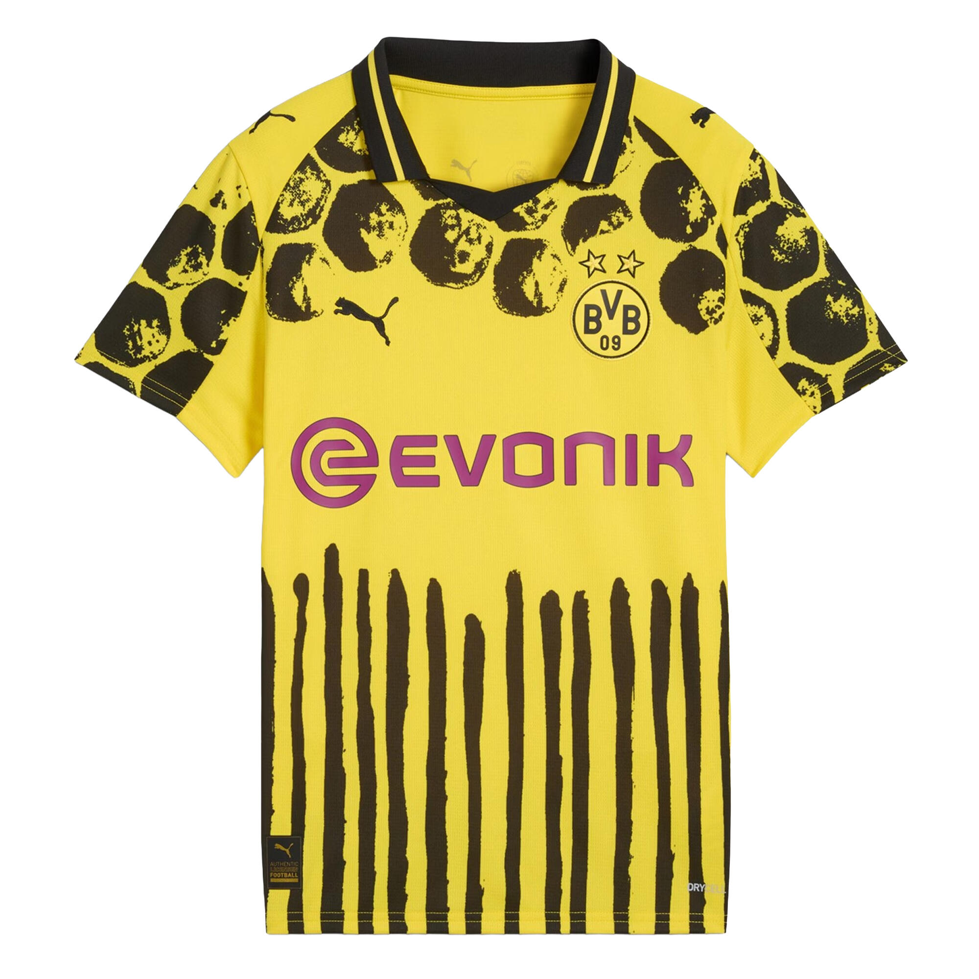Puma Childrens/Kids 2025/2026 Borussia Dortmund Home Shirt