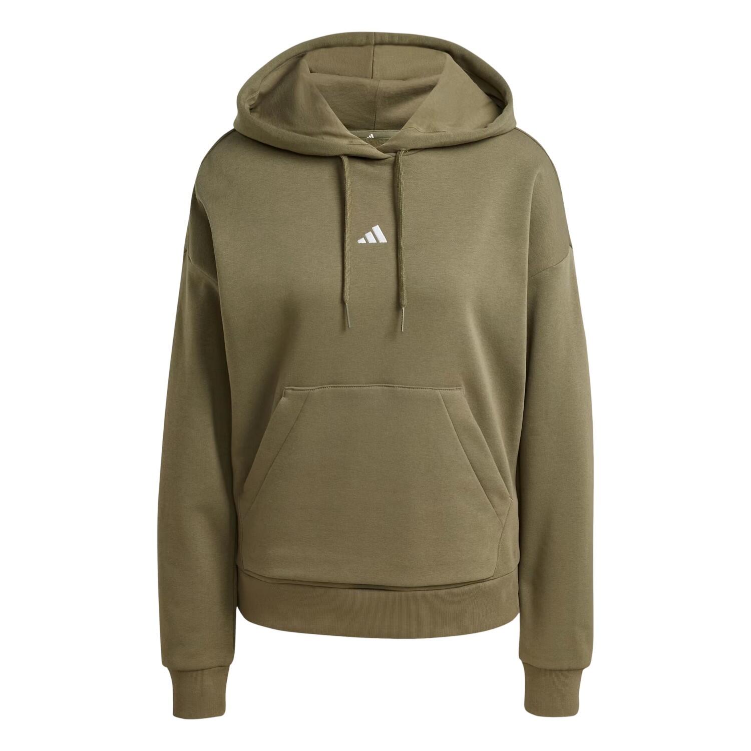 Adidas Womens/Ladies Fleece Drawstring Hoodie