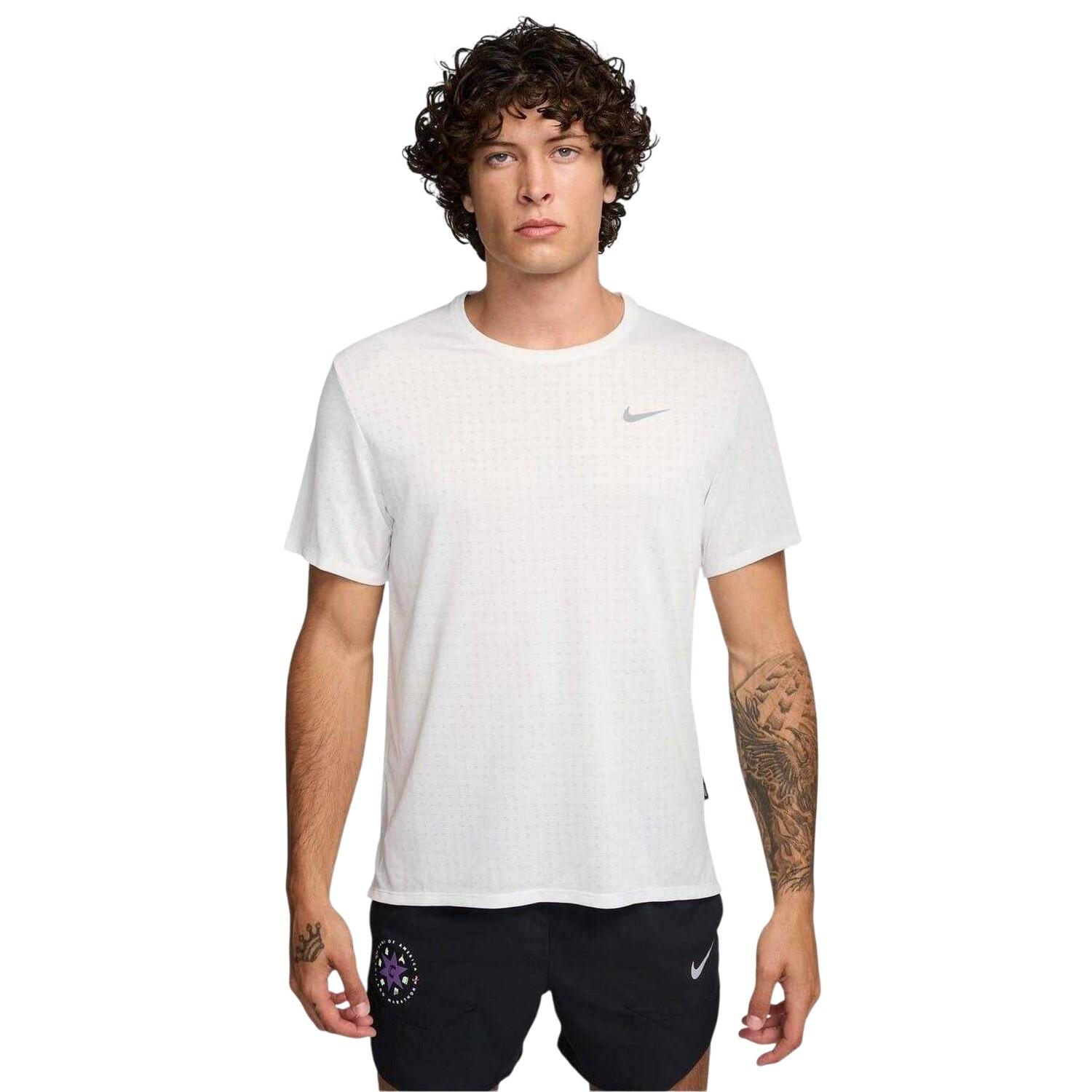Nike Mens Miler Dri-FIT Crew Neck T-Shirt