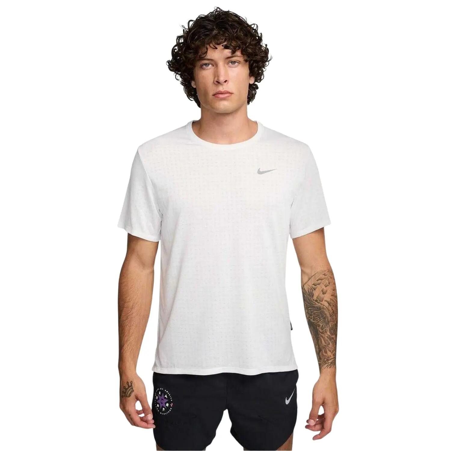 Nike Mens Miler Dri-FIT Crew Neck T-Shirt