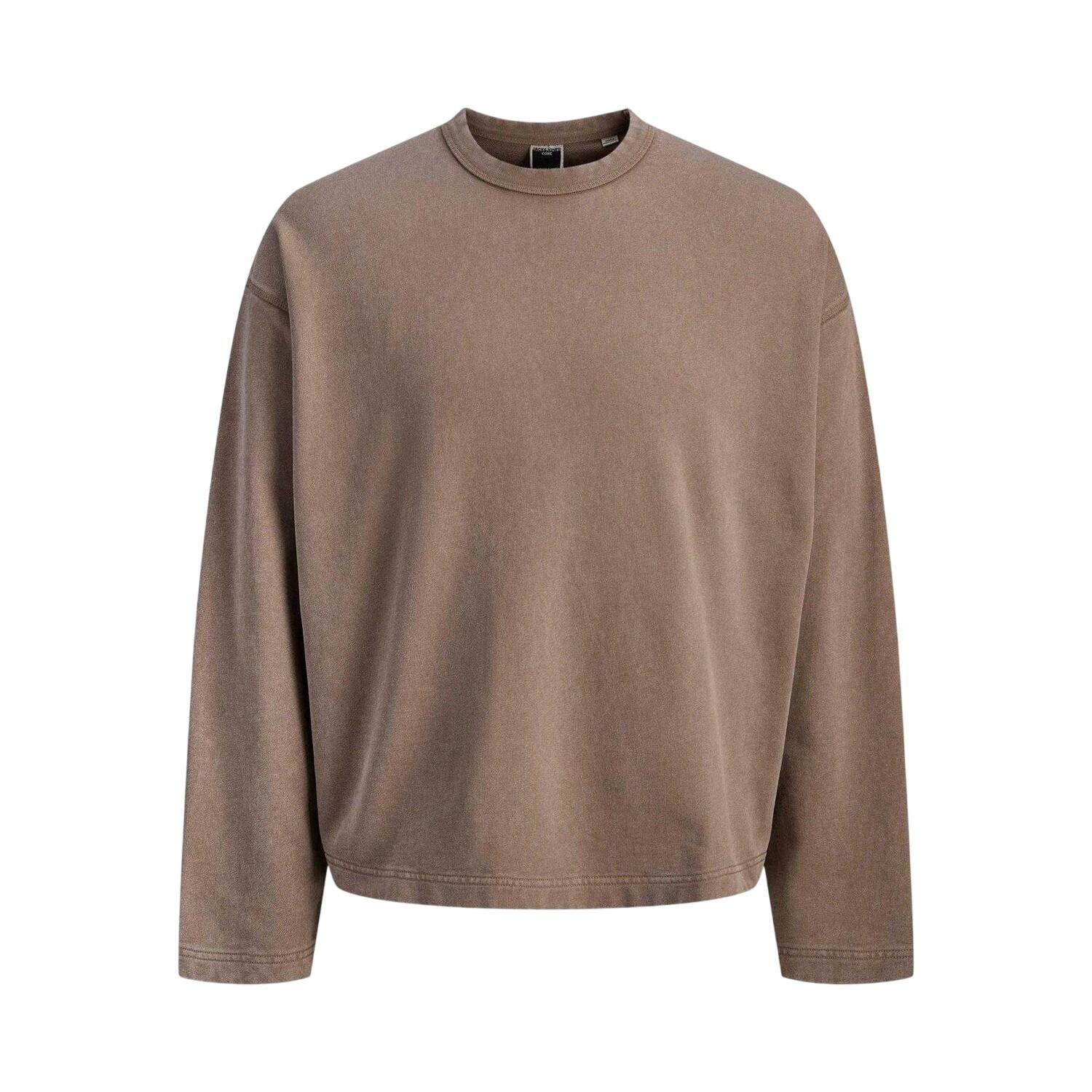 Jack And Jones Mens Athletic Club Ribbed Back Print Sweatshirt